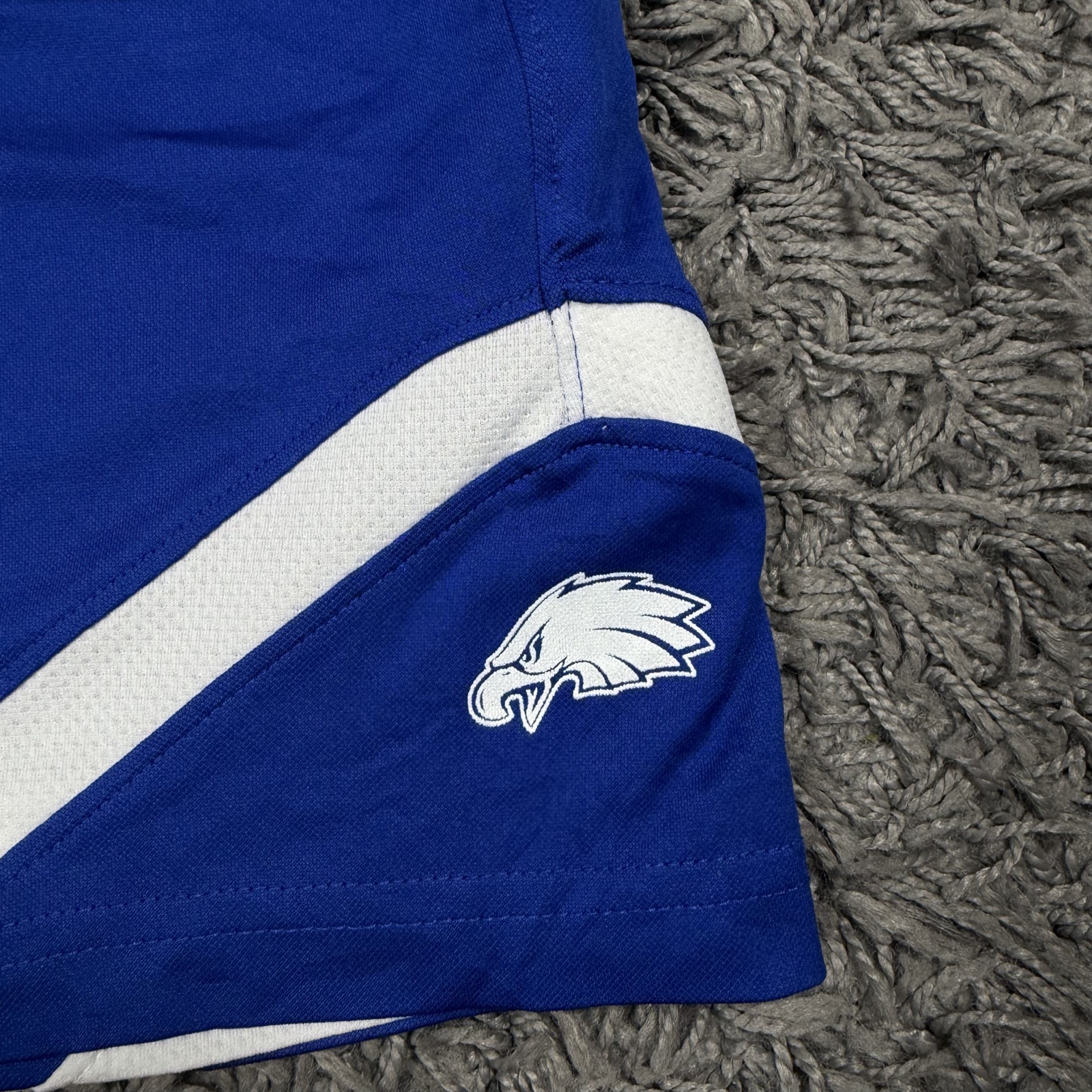 Under Armour Blue Sports Shorts Medium Elastic Waist Lightweight image 4