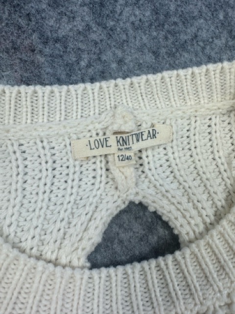 Love Knitwear Cream Knitted Sweater 12/40 image 3