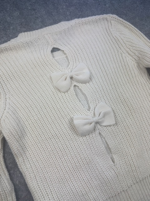 Love Knitwear Cream Knitted Sweater 12/40 image 8