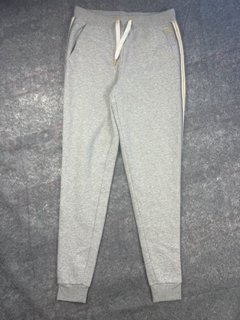 Joules Grey Jogger Trousers UK 6 Striped Side Detail
