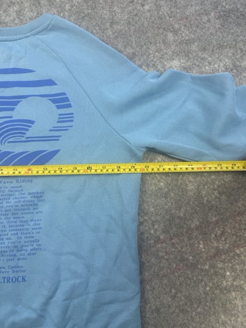 Saltrock Blue Sweatshirt Graphic Print Size S image 7