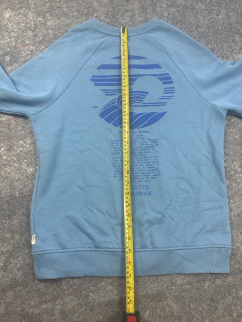 Saltrock Blue Sweatshirt Graphic Print Size S image 8