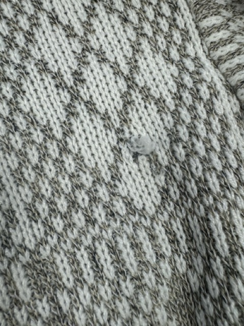 St Michael Beige Patterned Knit Jumper 36 image 4