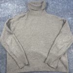 H&M Beige Roll Neck Sweater M