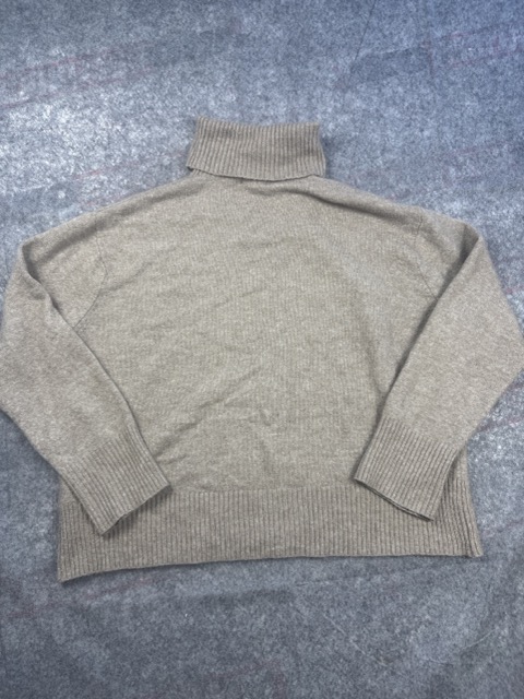 H&M Beige Roll Neck Sweater M image 4