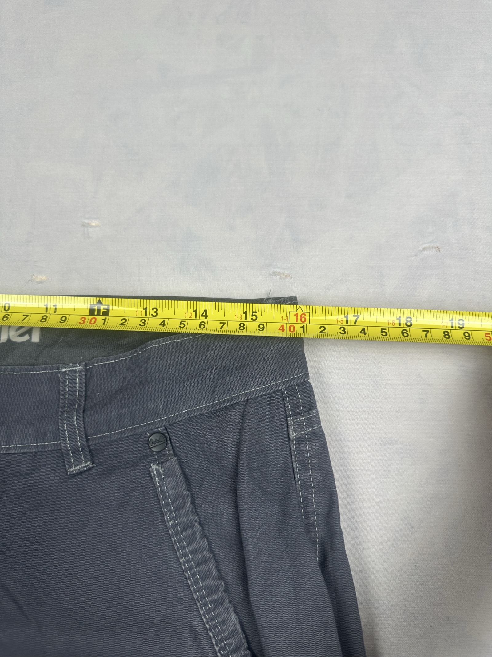 Wrangler Grey Work Wear Trousers Pants Waist 32 in image 3