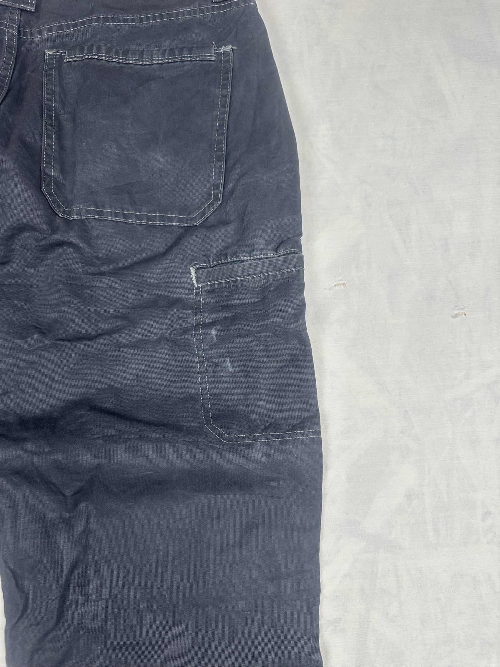 Wrangler Grey Work Wear Trousers Pants Waist 32 in image 6