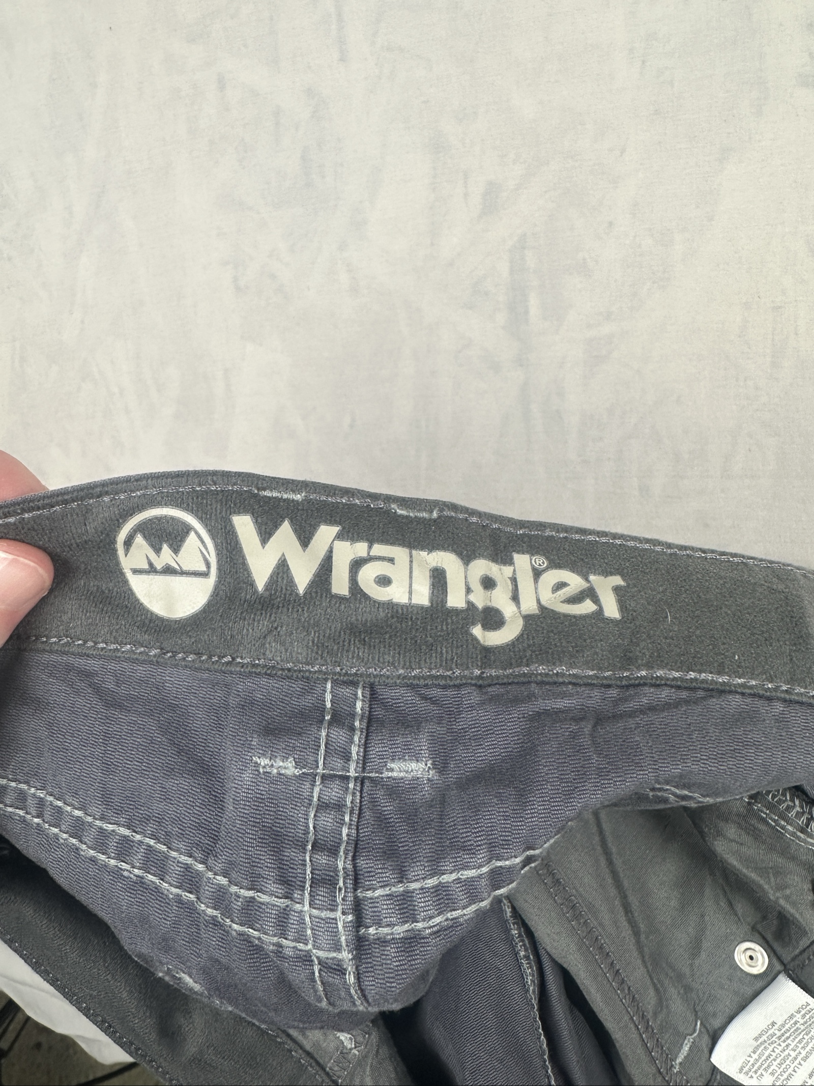 Wrangler Grey Work Wear Trousers Pants Waist 32 in image 9