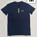 Camiseta Bikkembergs Swimwear – Azul marino, talla M, nueva