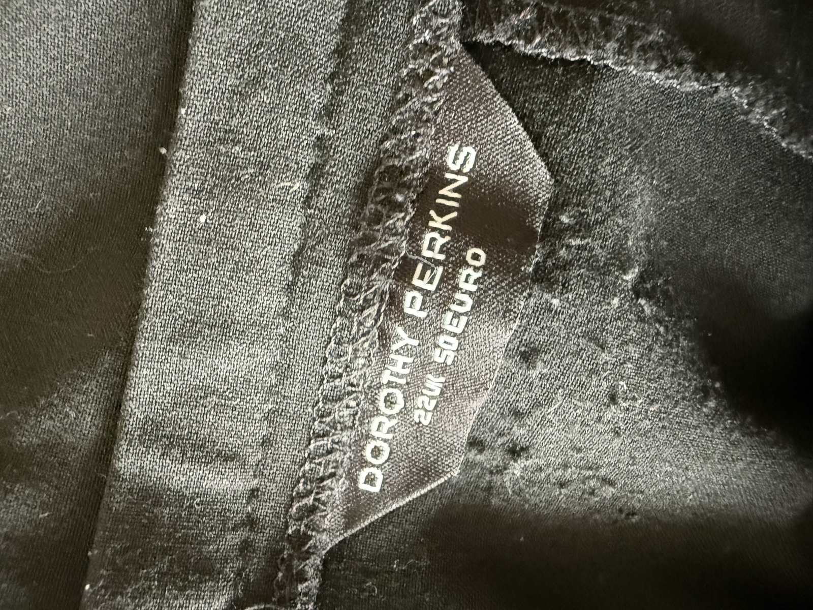 Dorothy Perkins Black Flared Skirt UK 20 Classic Elegant Workwear image 3