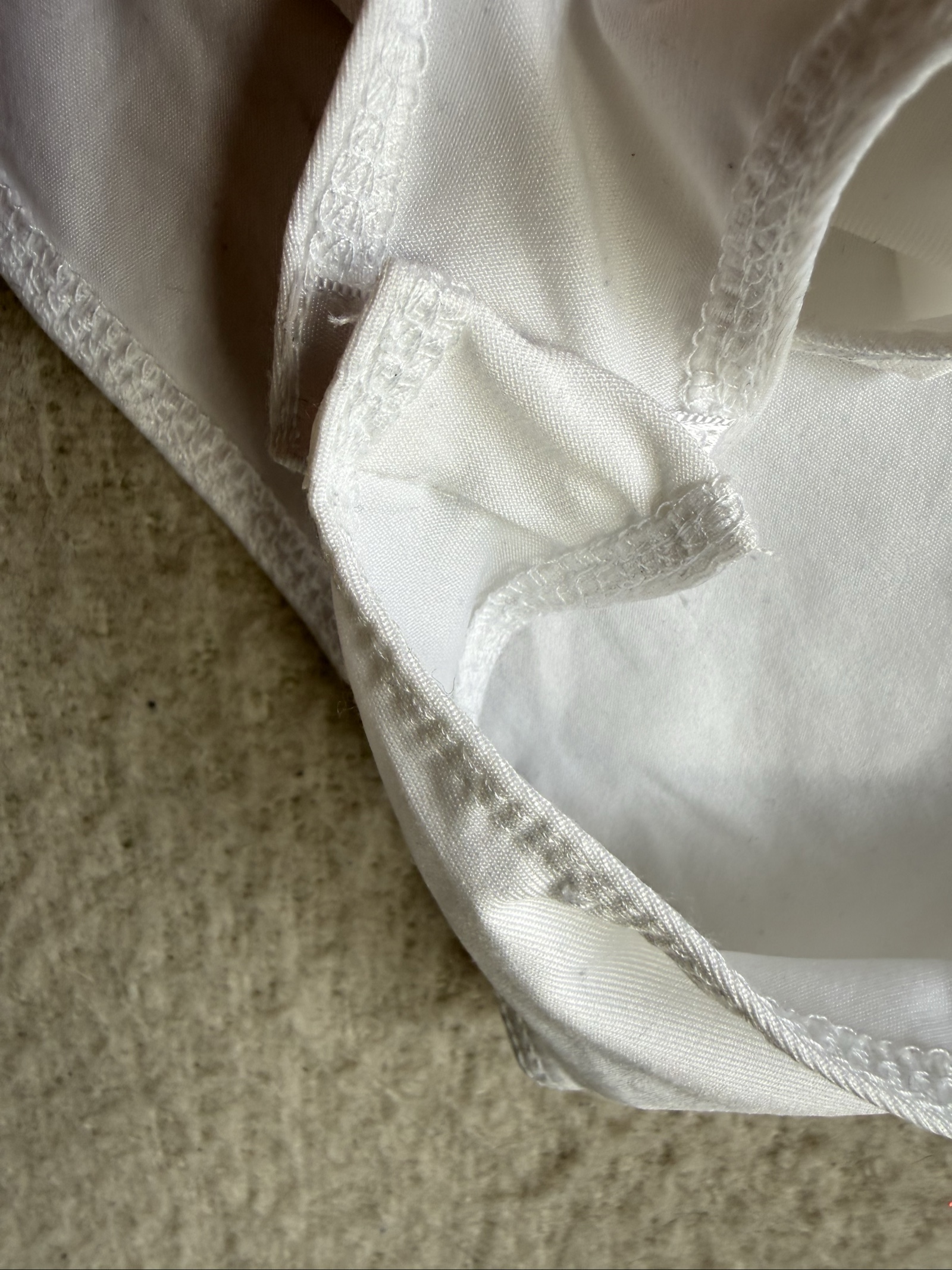 Primark White Sleeveless Bodysuit UK Large Soft Comfortable Stretch Fit image 5