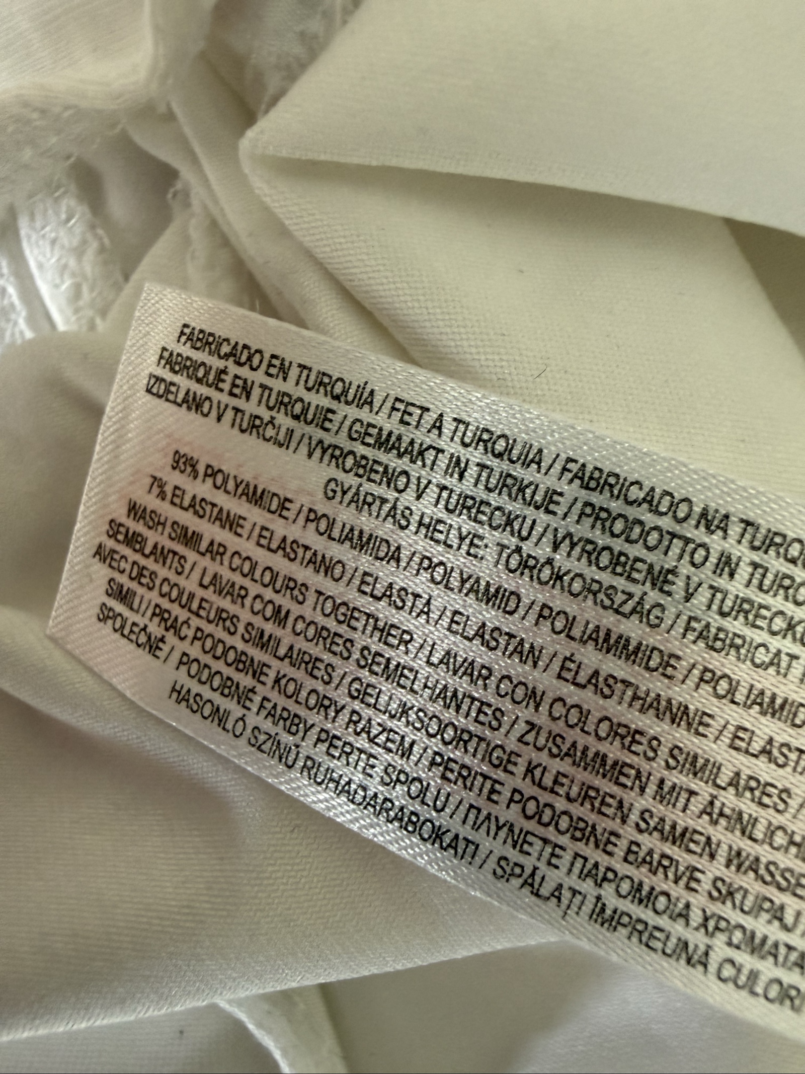 Primark White Sleeveless Bodysuit UK Large Soft Comfortable Stretch Fit image 7