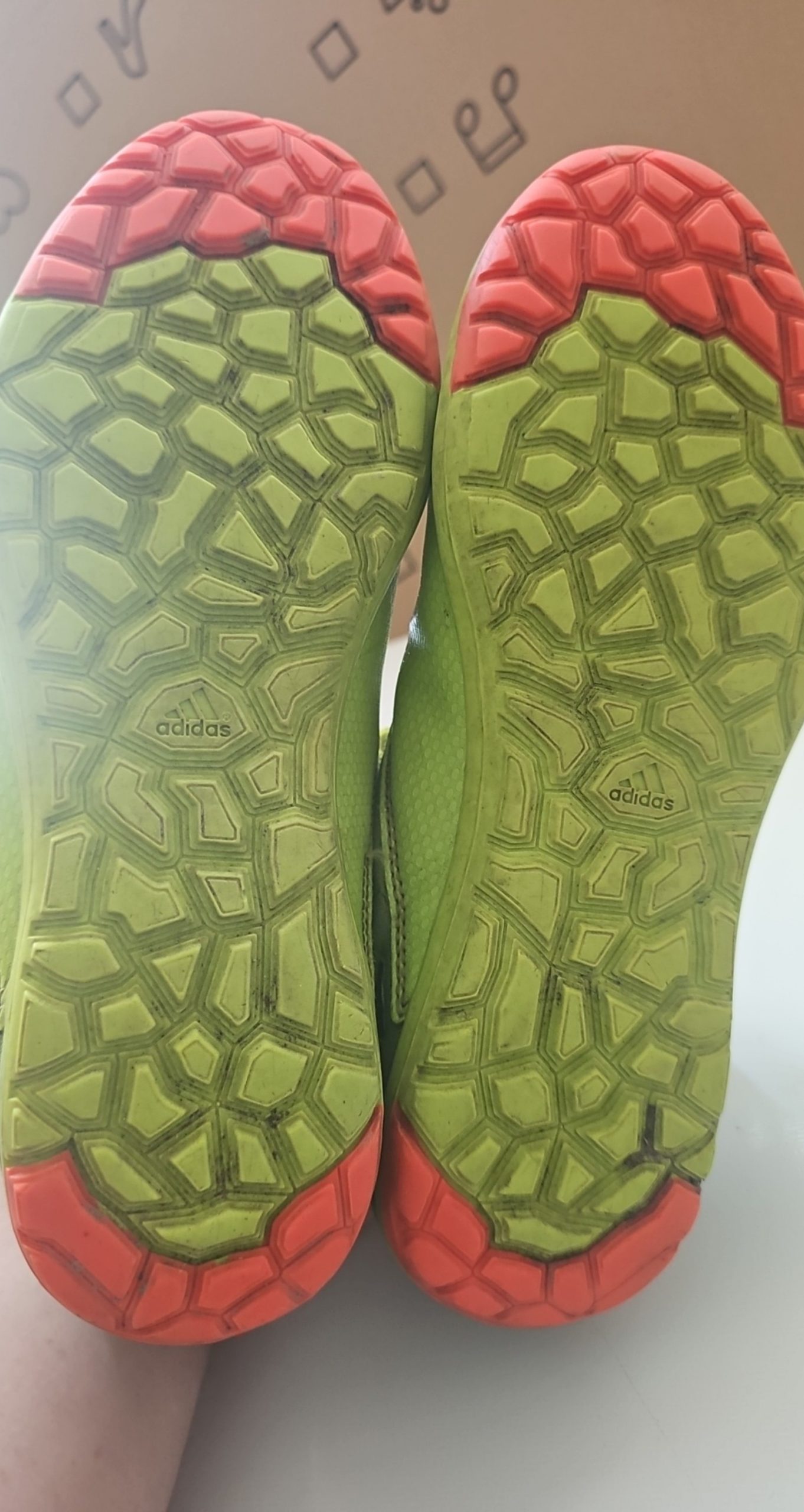 Adidas Green & Black Soccer Trainers UK 3 image 4
