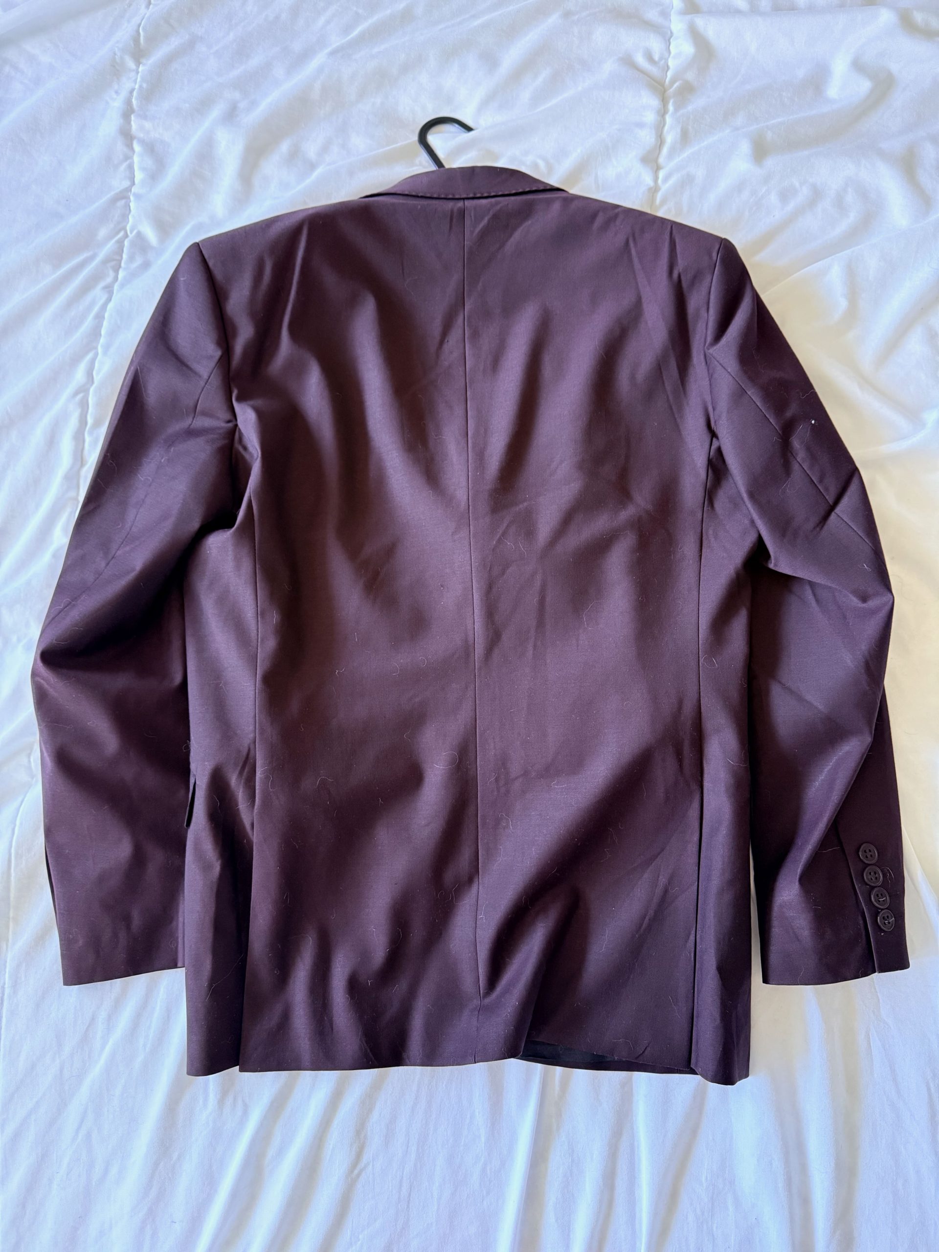 Ben Sherman Burgundy Suit Jacket & Trousers 32R Jacket 38R image 7