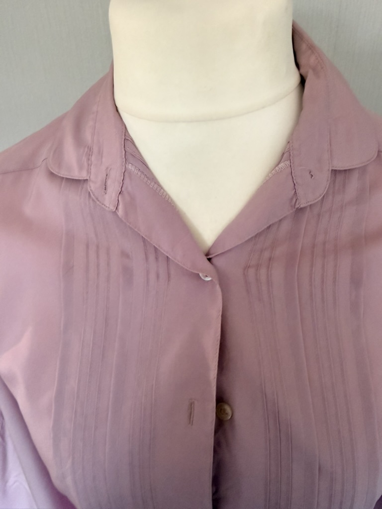 Present Co. Lilac Long Sleeve Shirt Small Button Detail 14 image 2