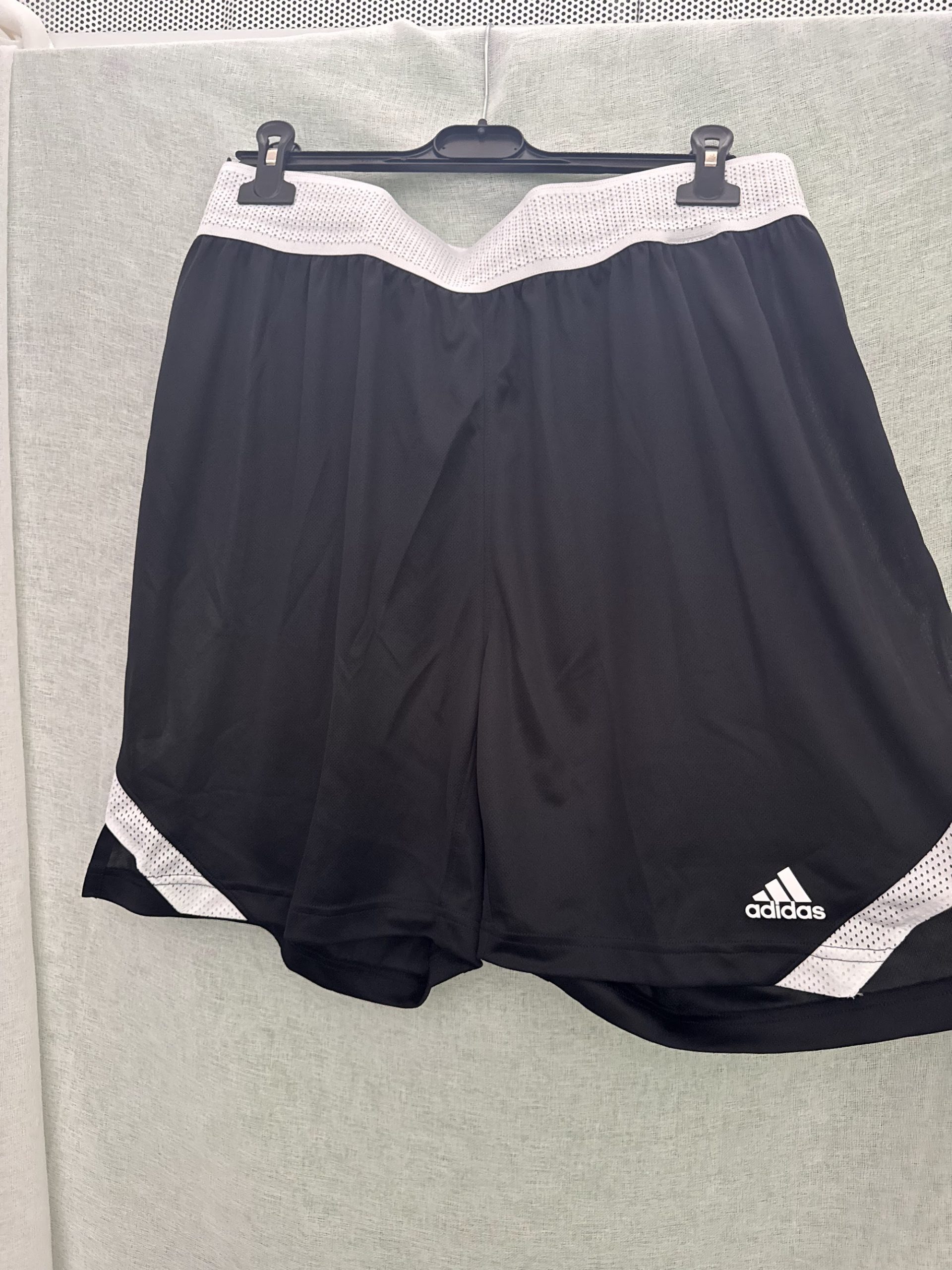 Short baloncesto Adidas Player ID – Negro, talla 2XL, nuevo