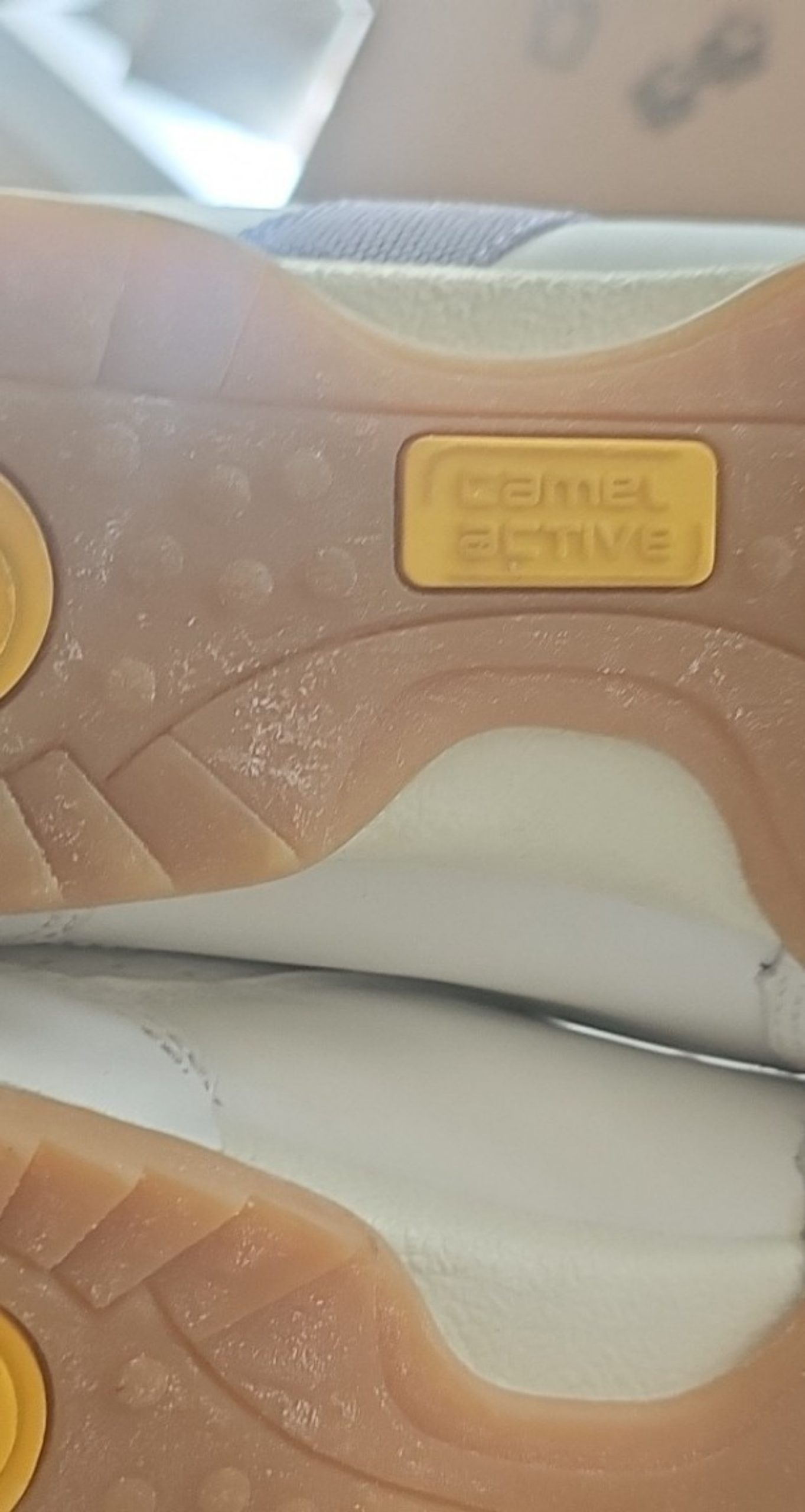 Camel Active White Leather Slip-On Shoes UK 5.5 Womans image 4