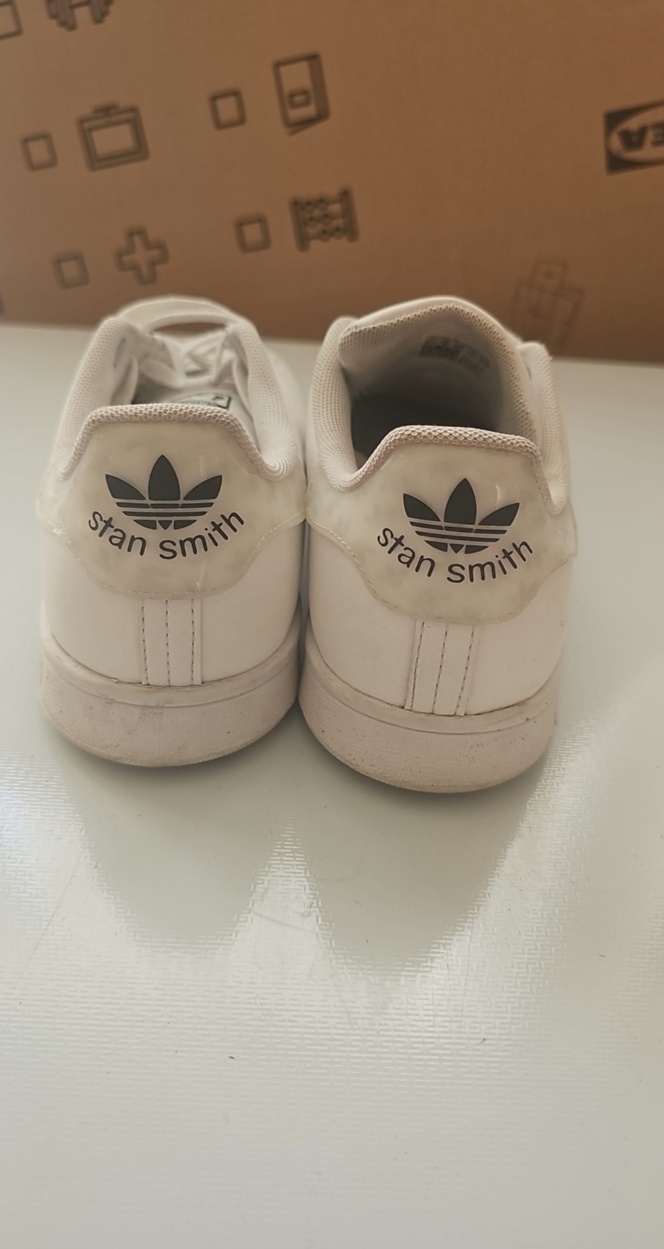 Adidas White Stan Smith Sneakers UK 6 Women's image 3