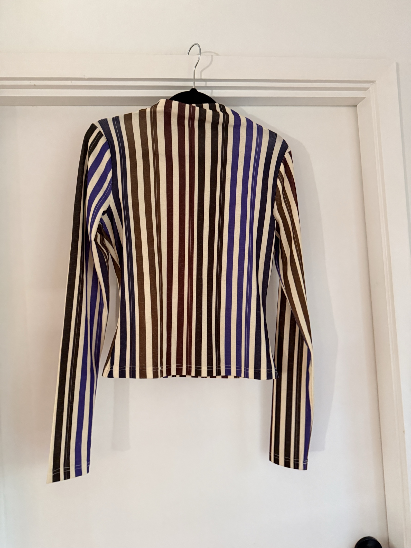 Minkpink sample Stripe Long Sleeve Top Small