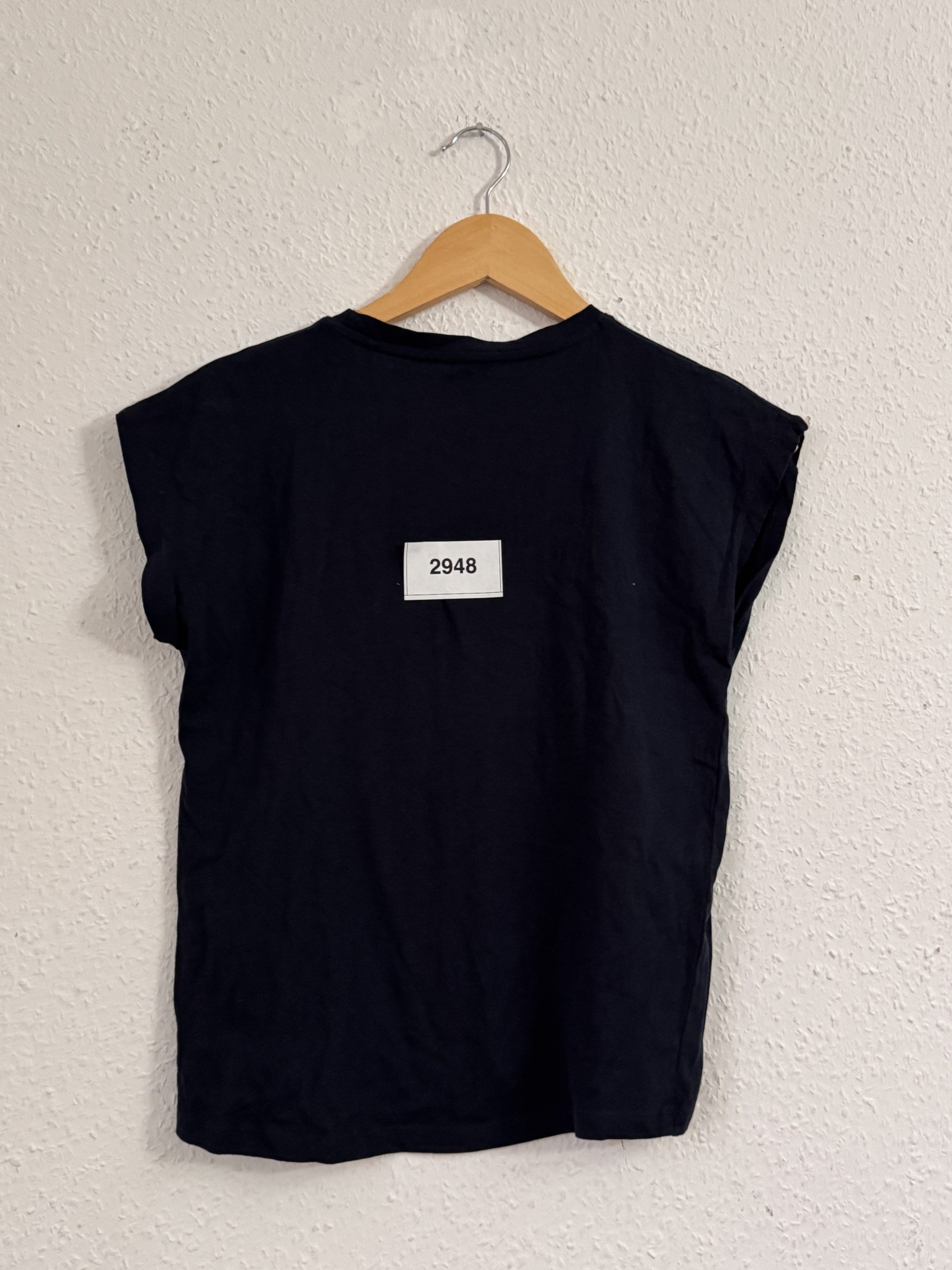 Pepe Jeans Black T-Shirt XS Minimal Logo - 2948 image 6