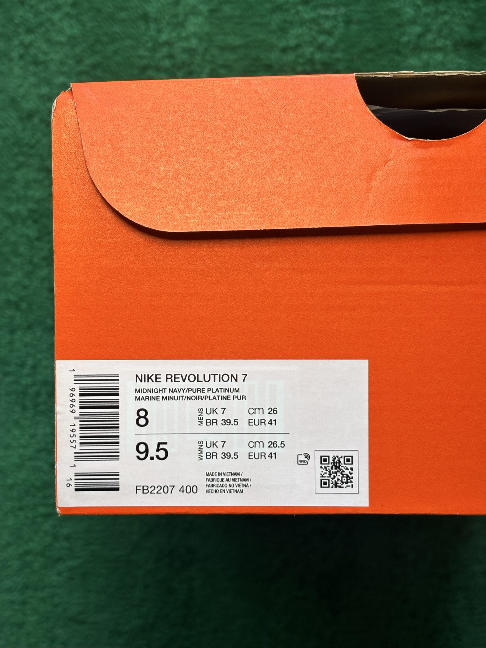 UK 7 Nike Revolution 7 | Midnight Navy FB2207-400 | New image 6