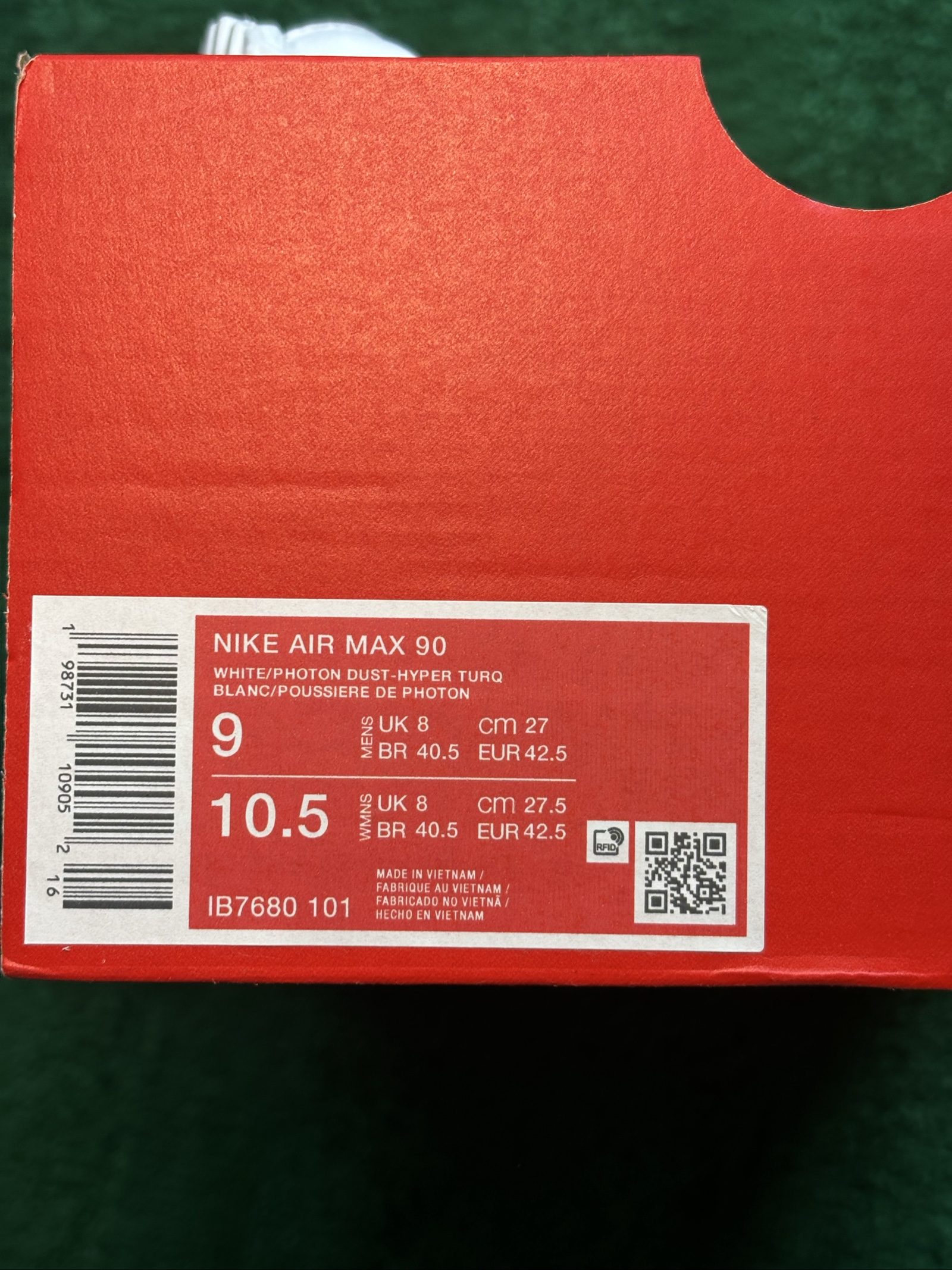 UK 8 Nike Air Max 90 | White DJ5150-100 | New image 6