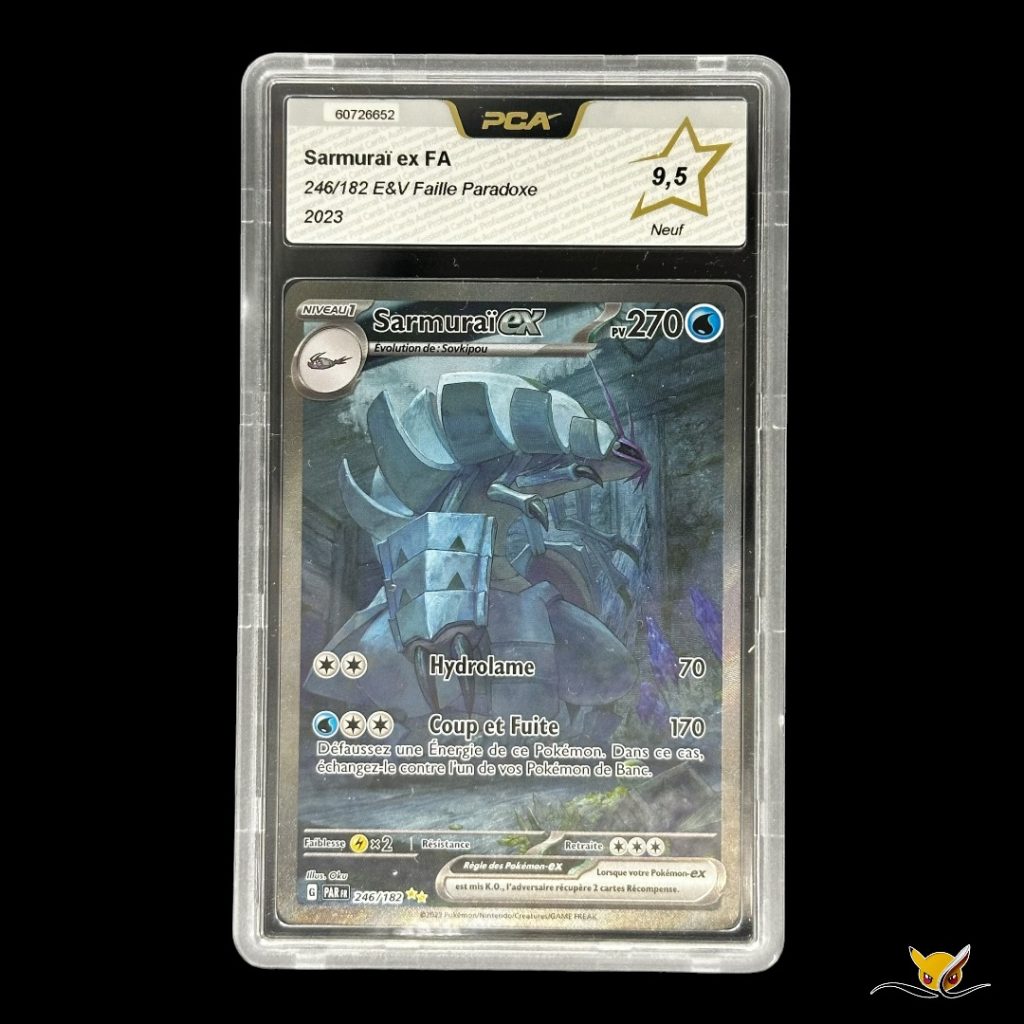 Sarmurai ex FA PCA Graded 9.5 Mint 2023 French Pokémon Card