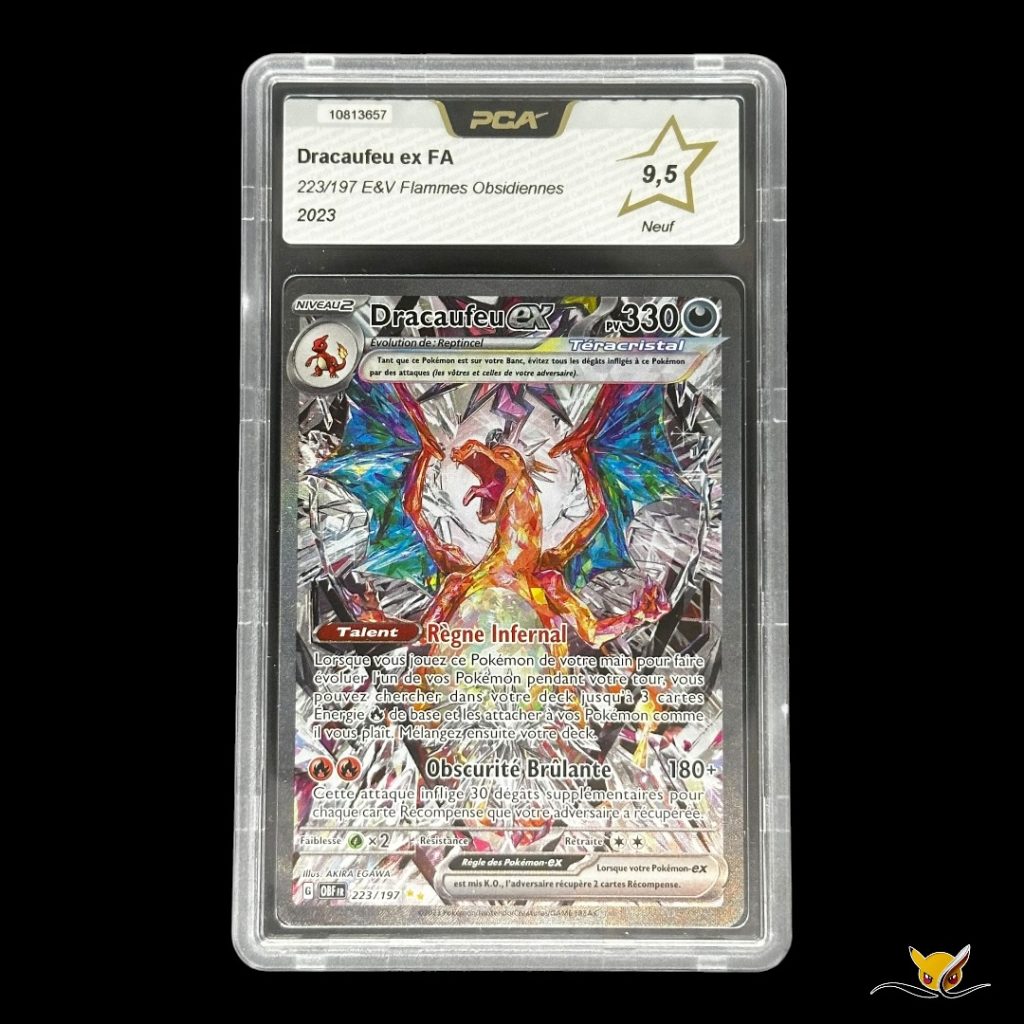 Dracaufeu ex FA Carte Pokémon Brillante Neuf 2023