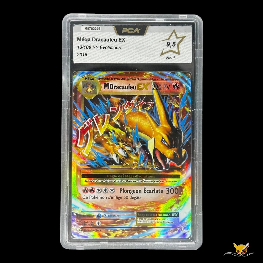 M Dracaufeu EX Rojo Mega Evolution 2016 Carte Pokémon TCG Neuf Noté 9,5