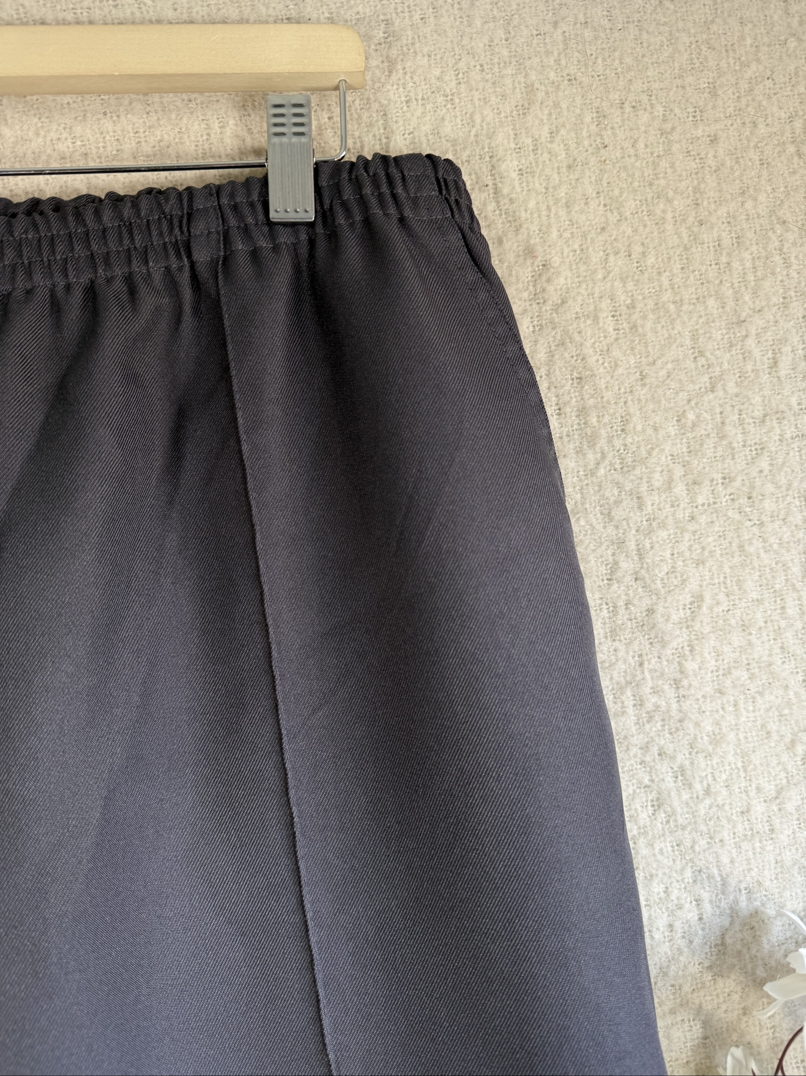Damart Grey Straight Leg Trousers UK 20 Elastic Waist Casual Workwear image 2