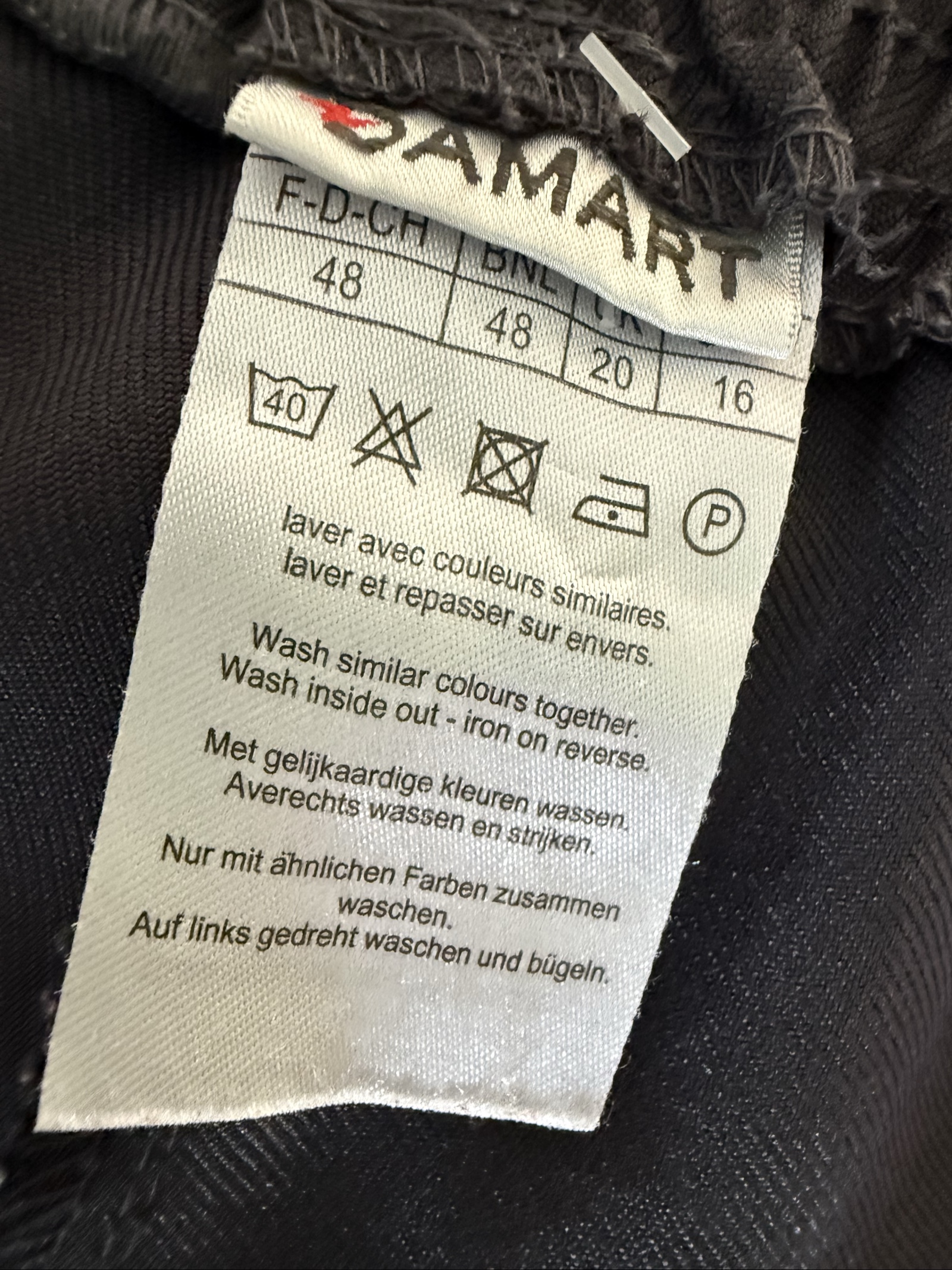 Damart Grey Straight Leg Trousers UK 20 Elastic Waist Casual Workwear image 3