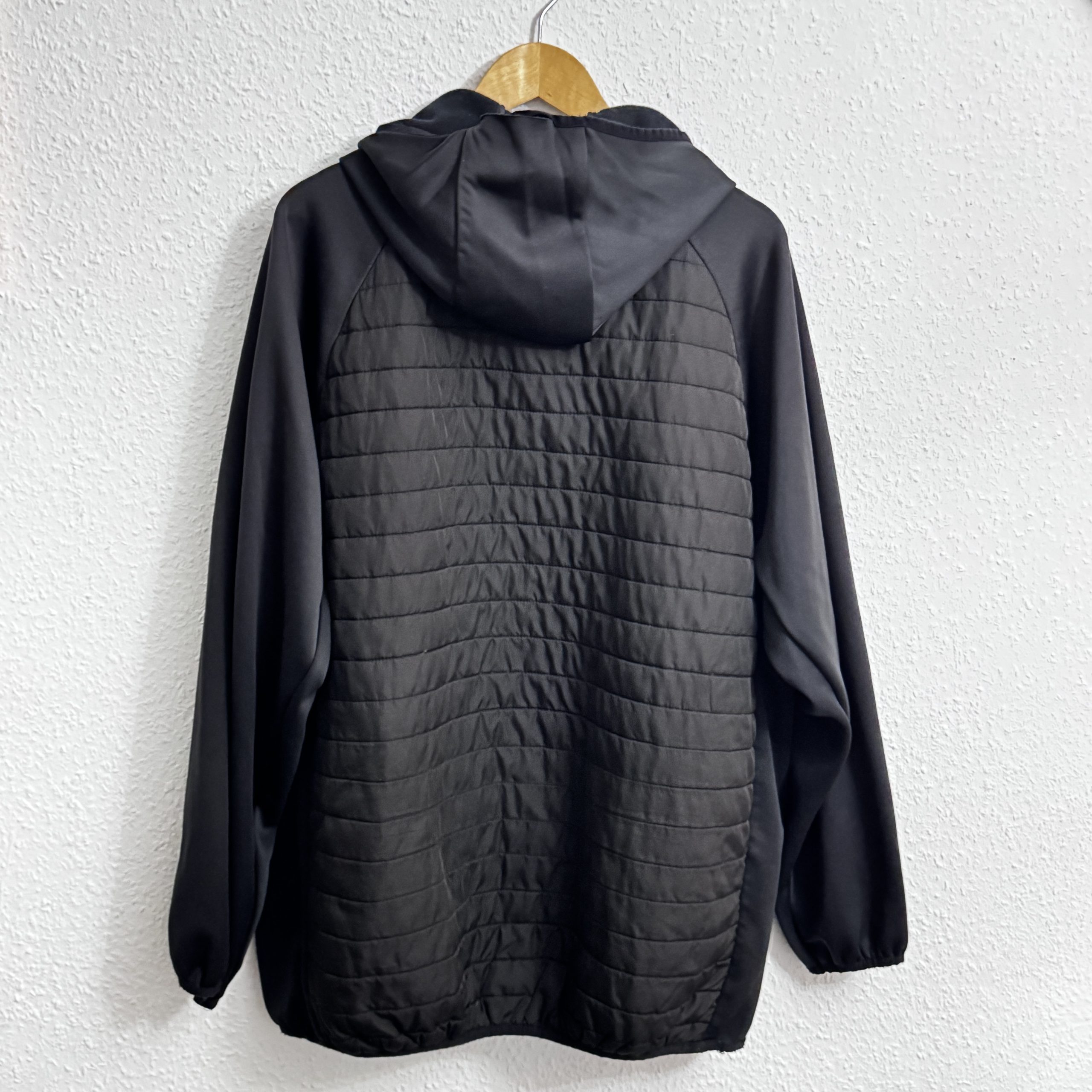 Jack & Jones Black Quilted Hoodie Jacket 4XL 1682 image 7