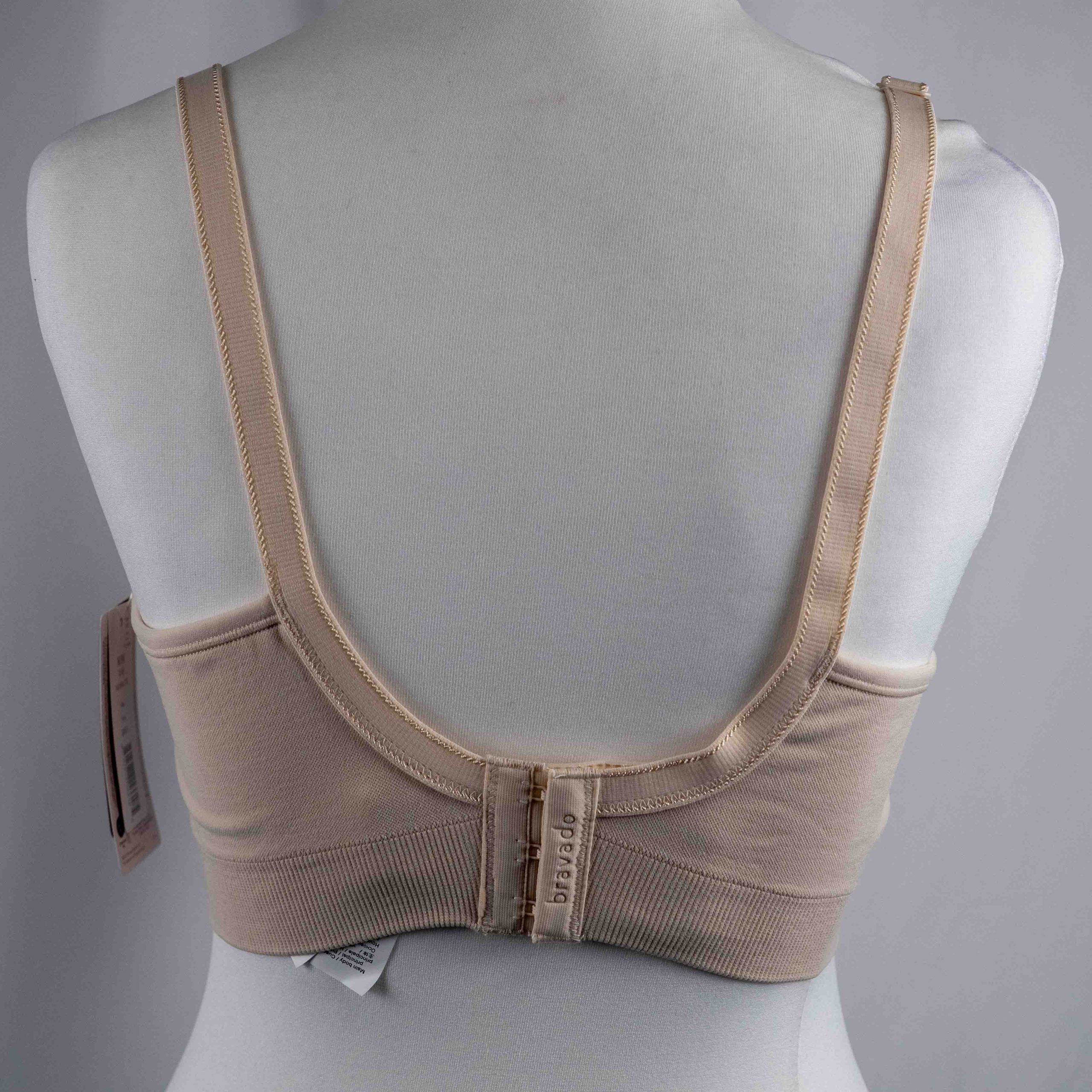 Bravado Body Beige Padded Nursing Bra Medium NWT image 4