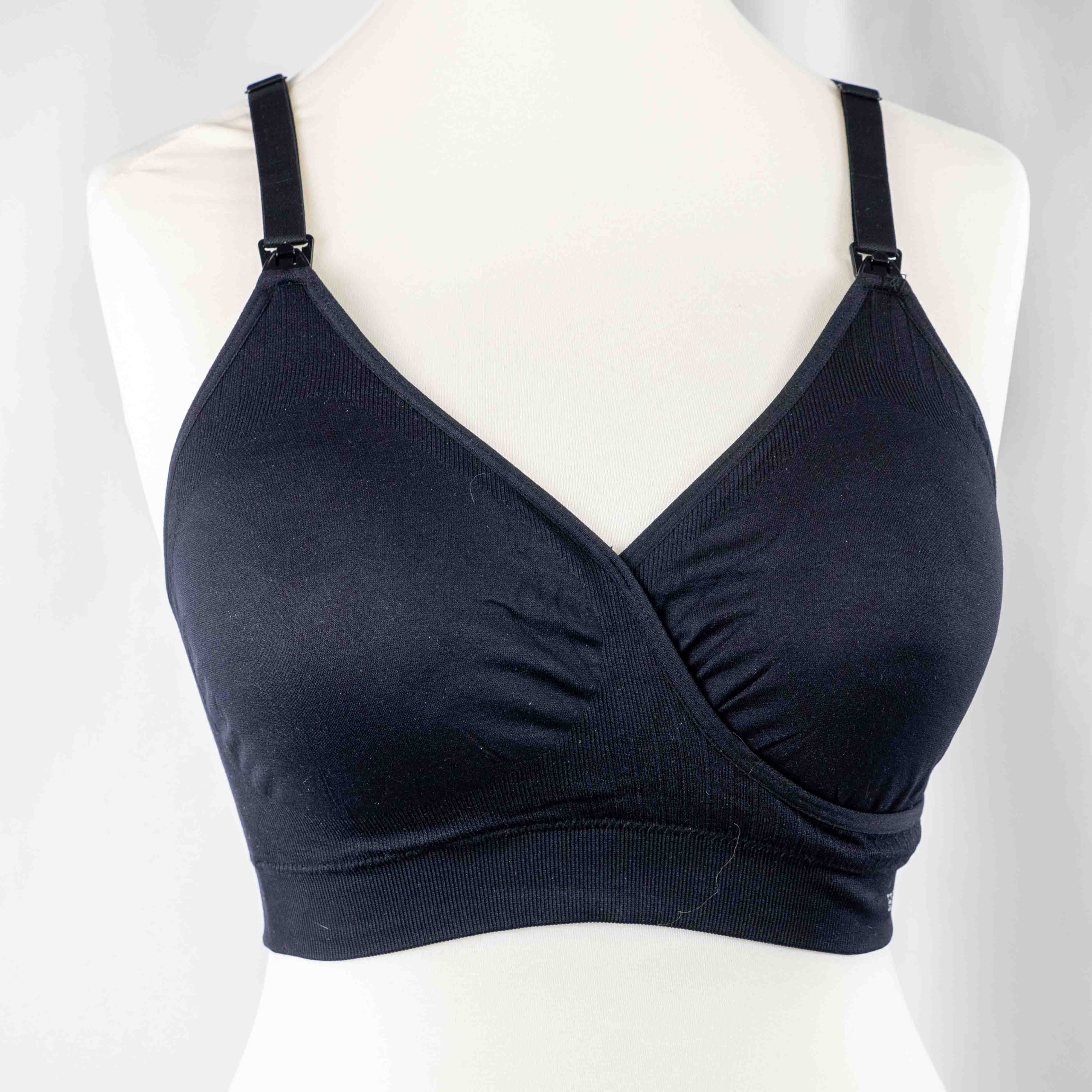 Hofish Medium Black Nursing Bra NWT