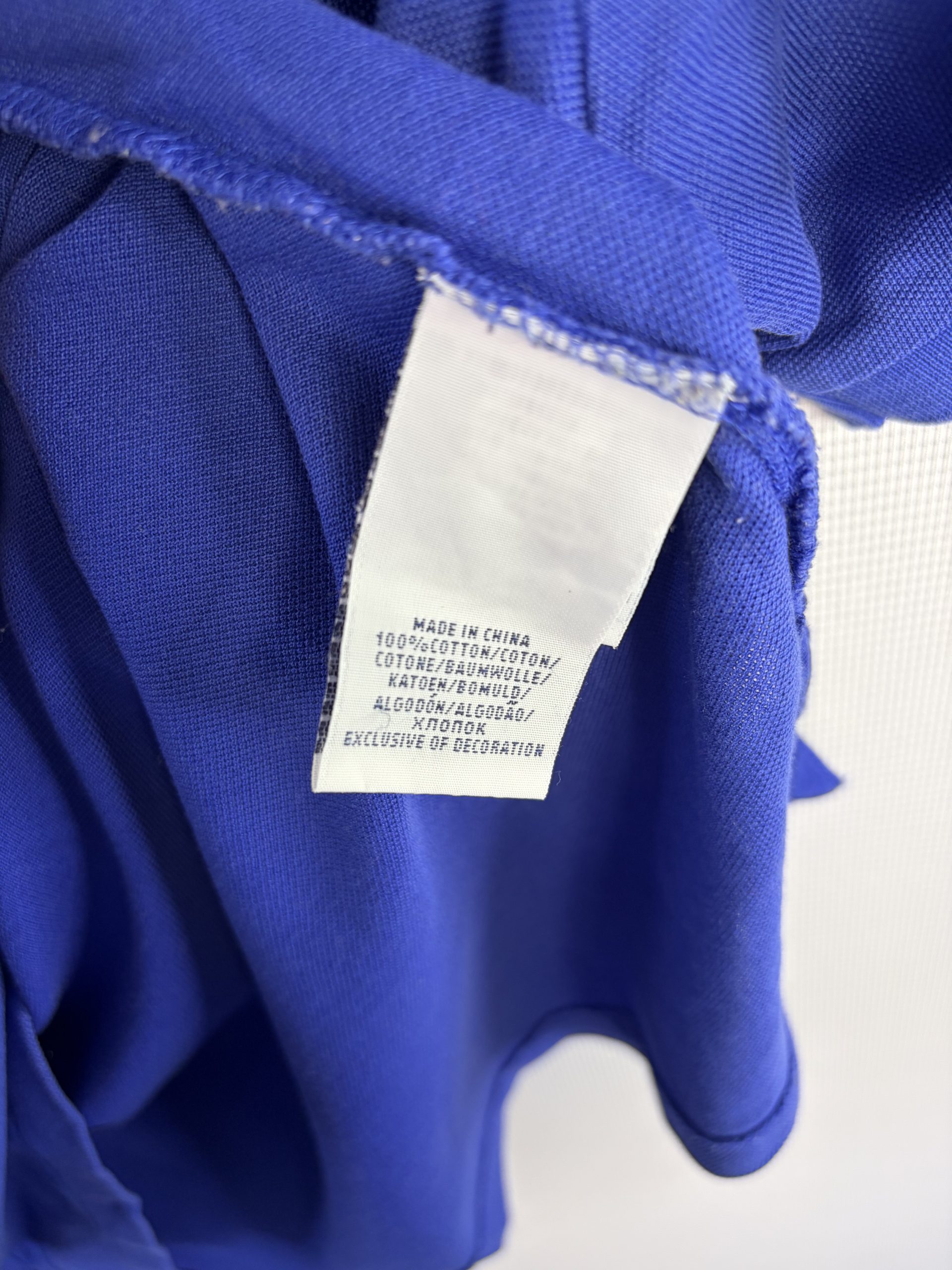 Polo Ralph Lauren Men's Custom Fit Pique Polo Shirt Blue Size XL Pony Logo image 4