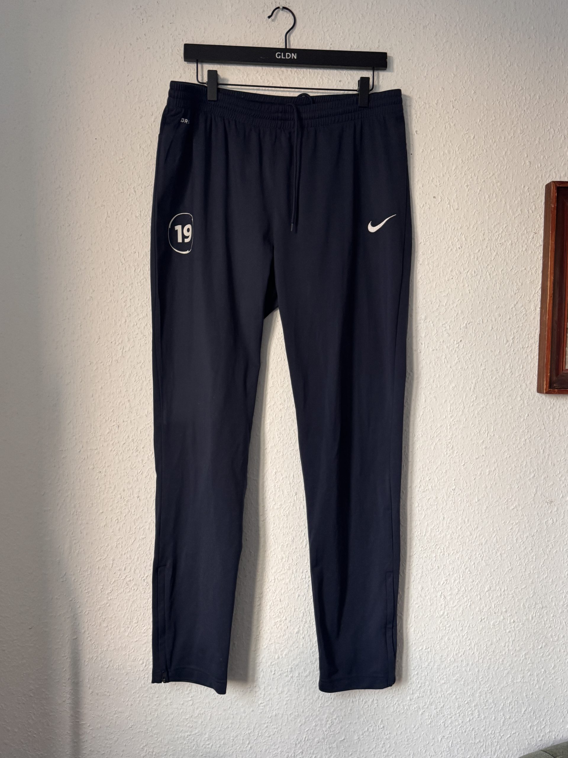 Nike Navy Men's Dri-FIT Sweatpants Large Logo 19 2958 image 2