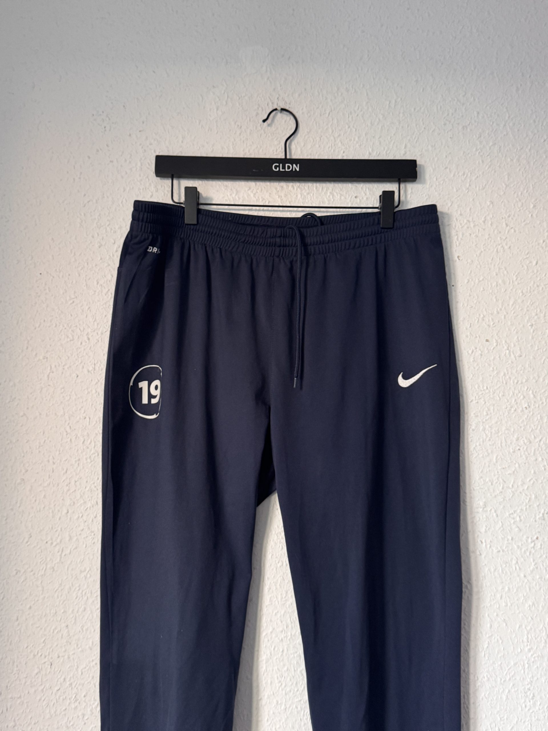 Nike Navy Men's Dri-FIT Sweatpants Large Logo 19 2958 image 4