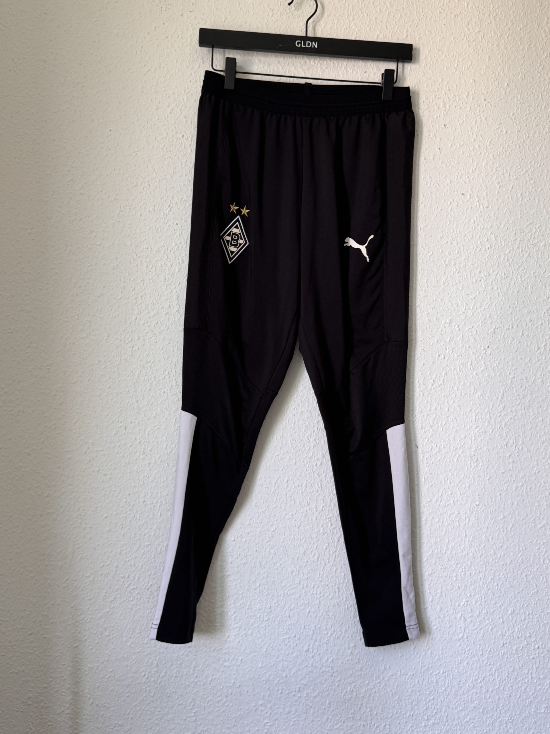 Puma Black & White Training Track Pants M 2947