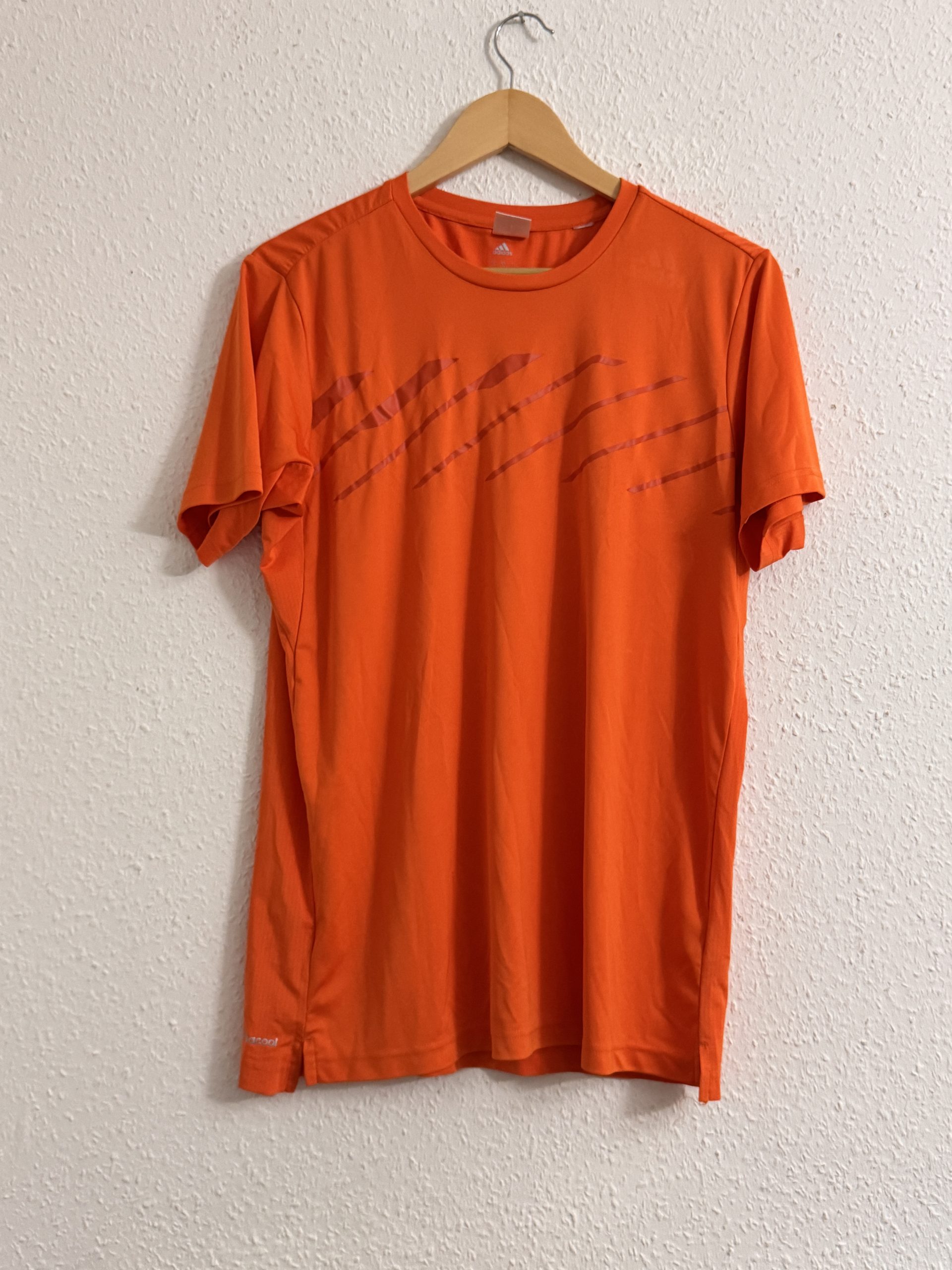 Adidas Orange Climacool T-Shirt Medium Breathable 2933