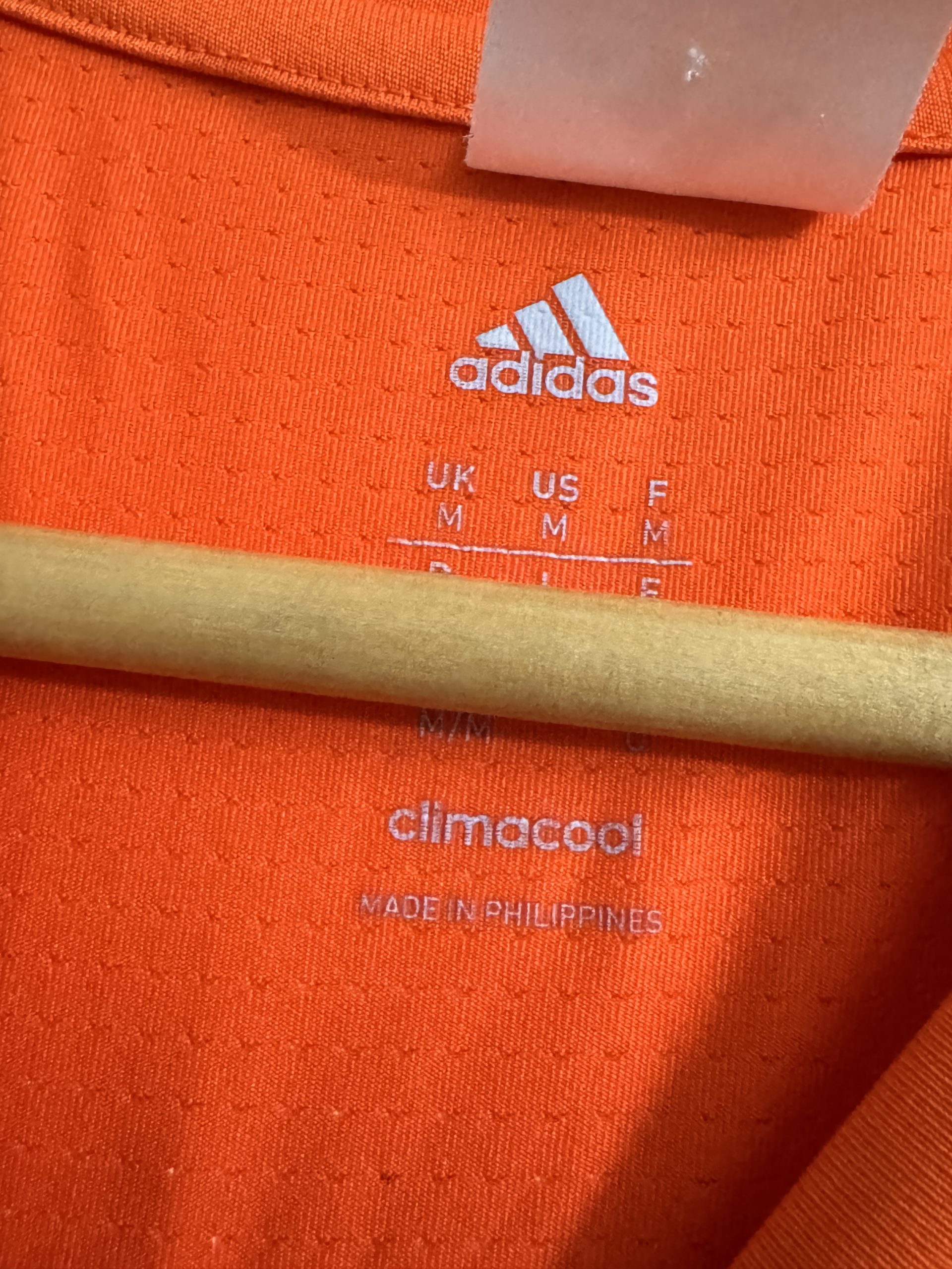 Adidas Orange Climacool T-Shirt Medium Breathable 2933 image 3