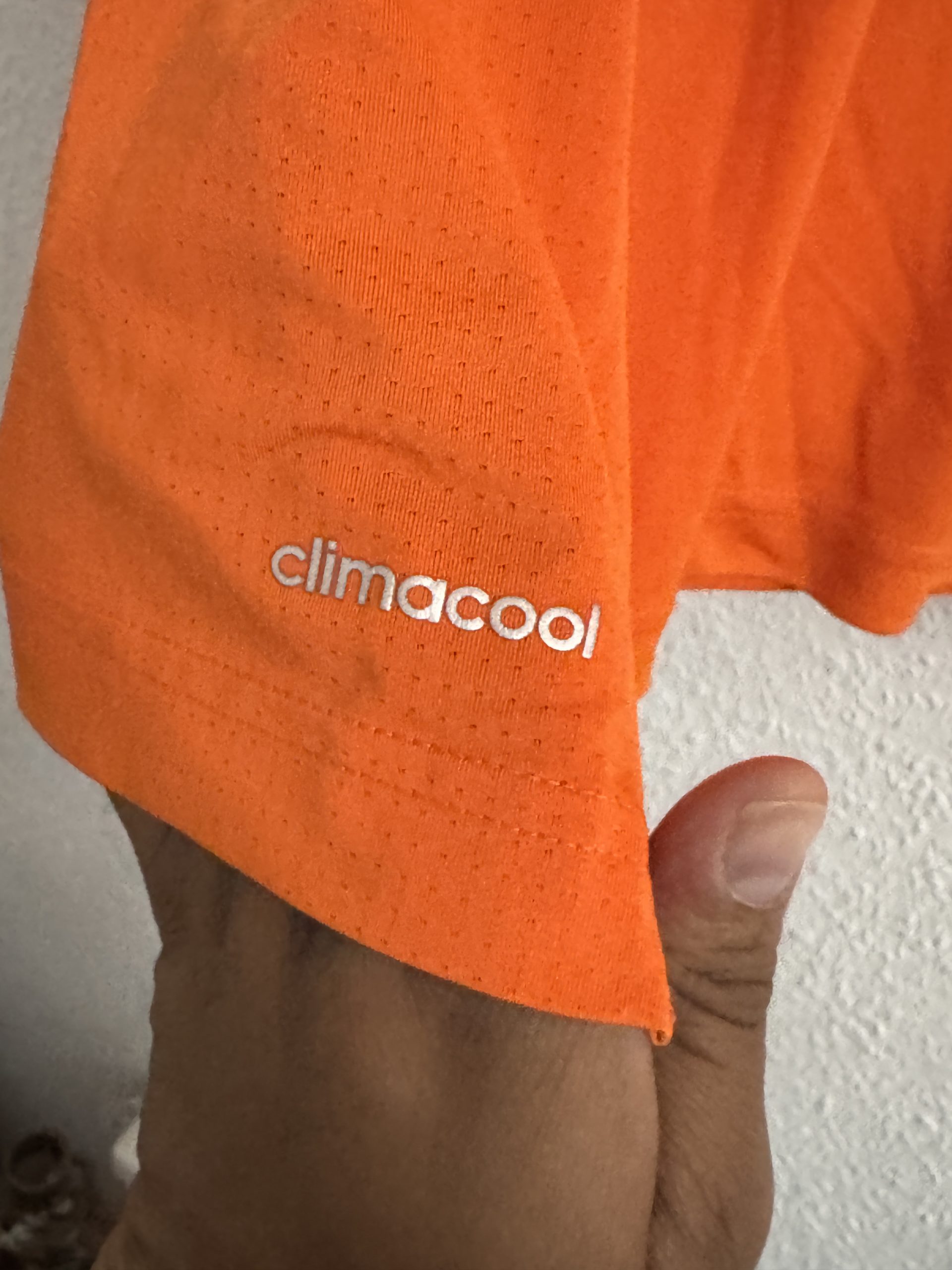 Adidas Orange Climacool T-Shirt Medium Breathable 2933 image 7