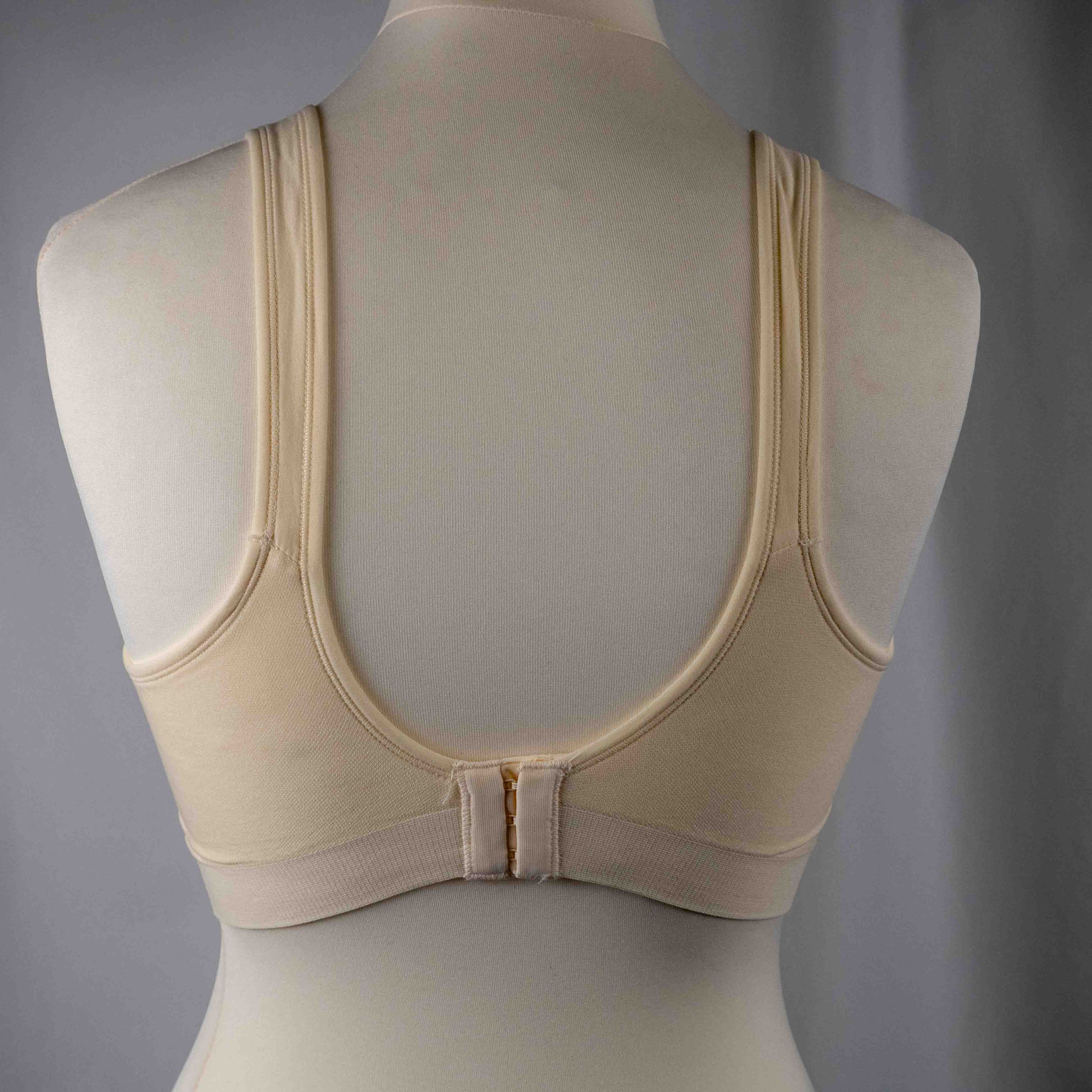 Truekind Cream Soft Wireless Bra XL NWT With Extender image 3