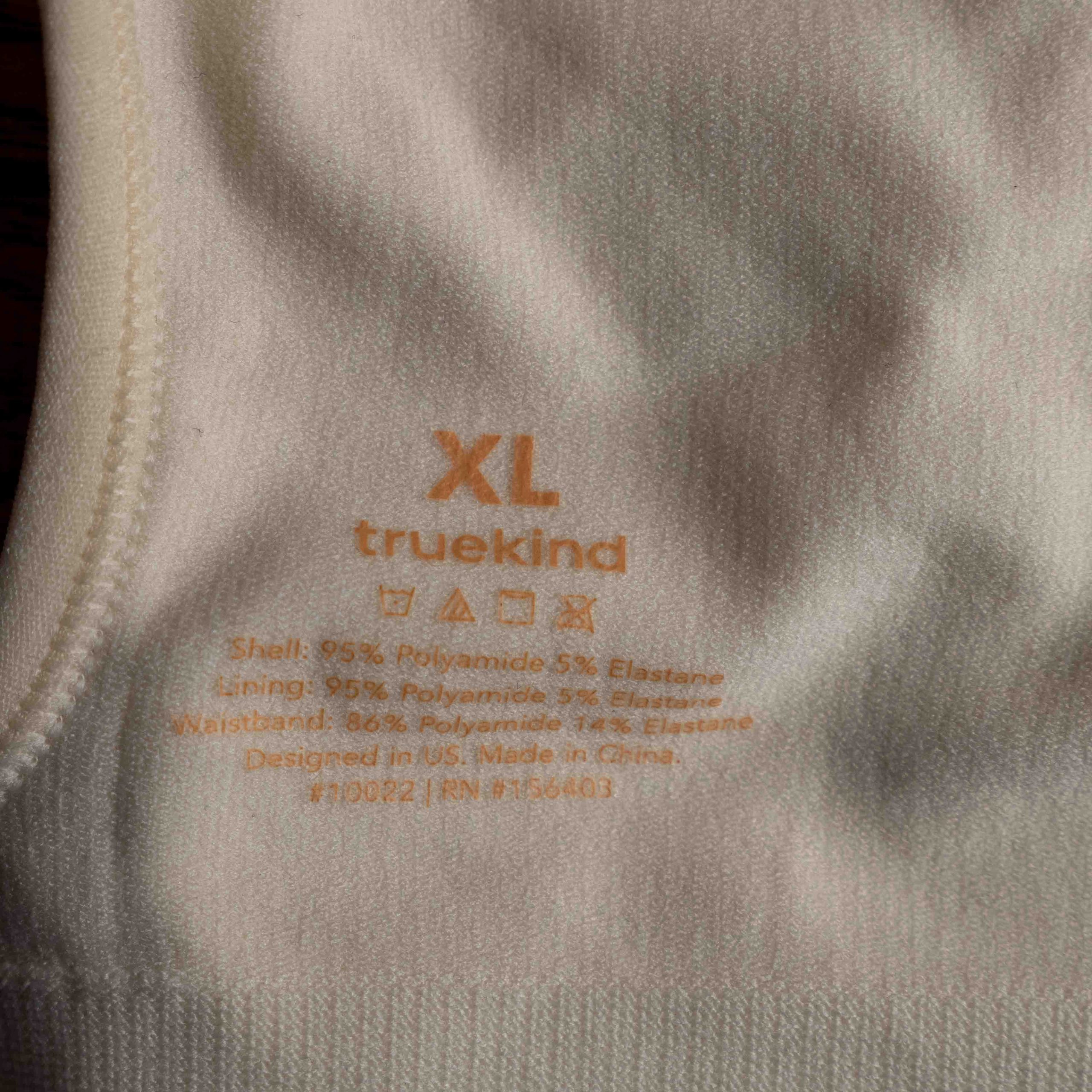 Truekind Cream Soft Wireless Bra XL NWT With Extender image 5