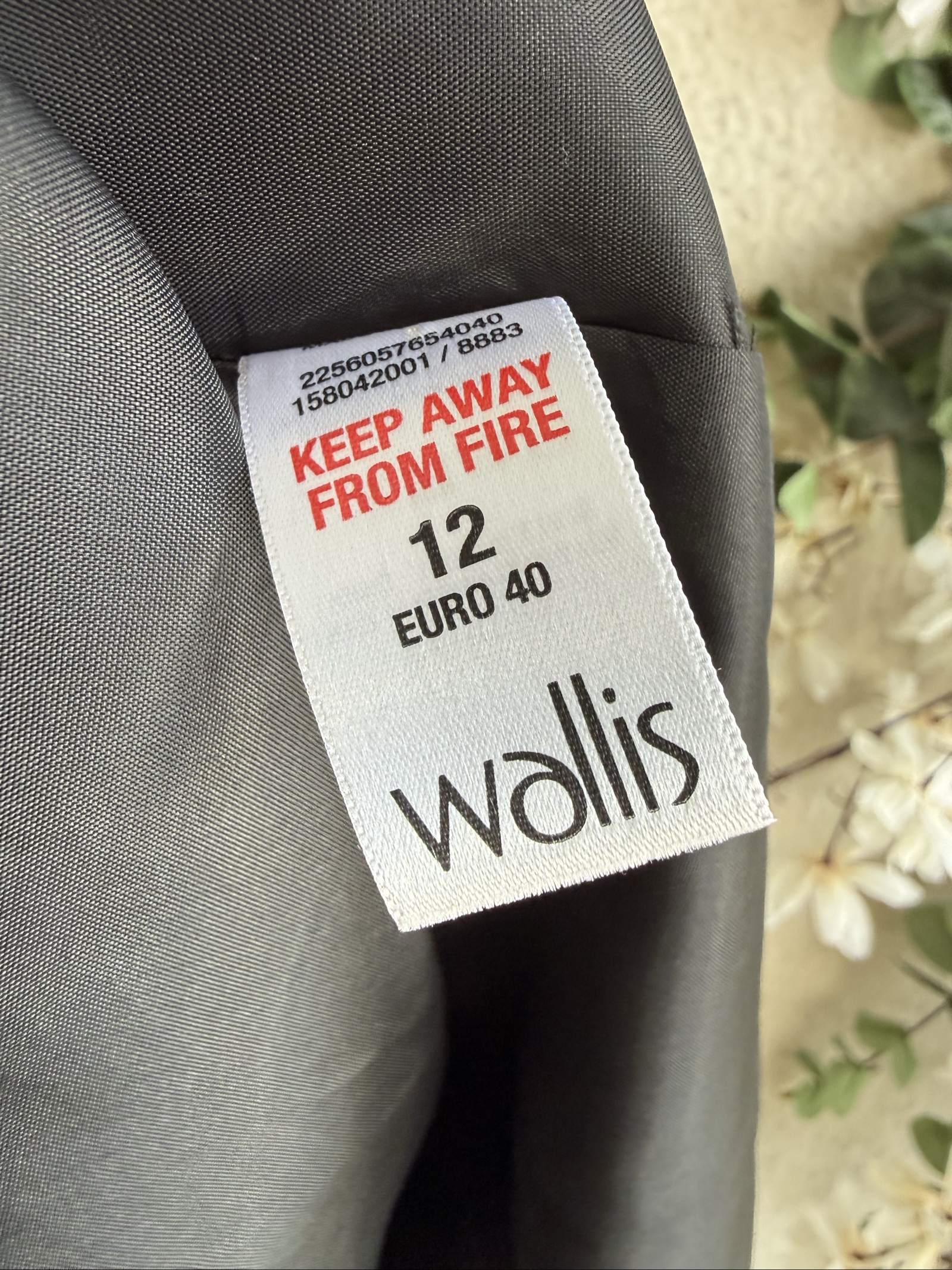 Wallis Black Beaded Waist Detail Sleeveless Dress UK 12 Elegant Formal image 6