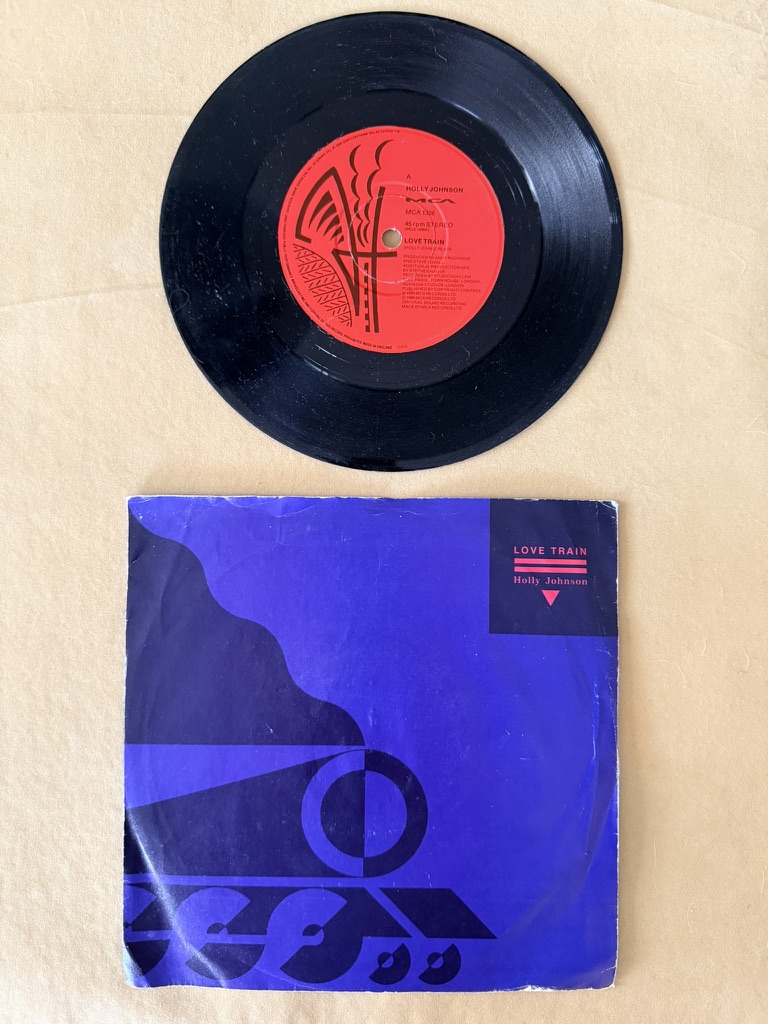 Holly Johnson 7in Vinyl Single Love Train MCA 1306