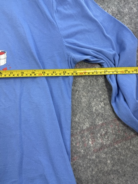 Polo Ralph Lauren Blue Painter Bear Longsleeve T-Shirt Large Classic Fit image 5