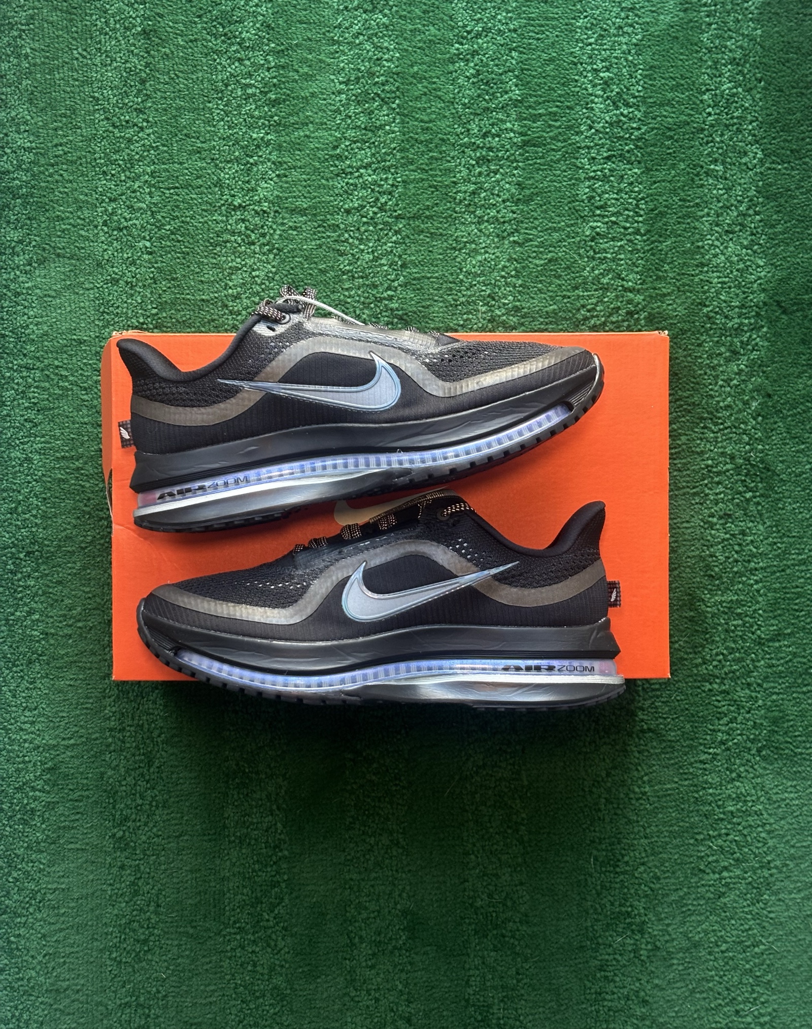 UK 6 EU 40 Nike Air Pegasus Premium | Black Metallic Silver HQ2592-005