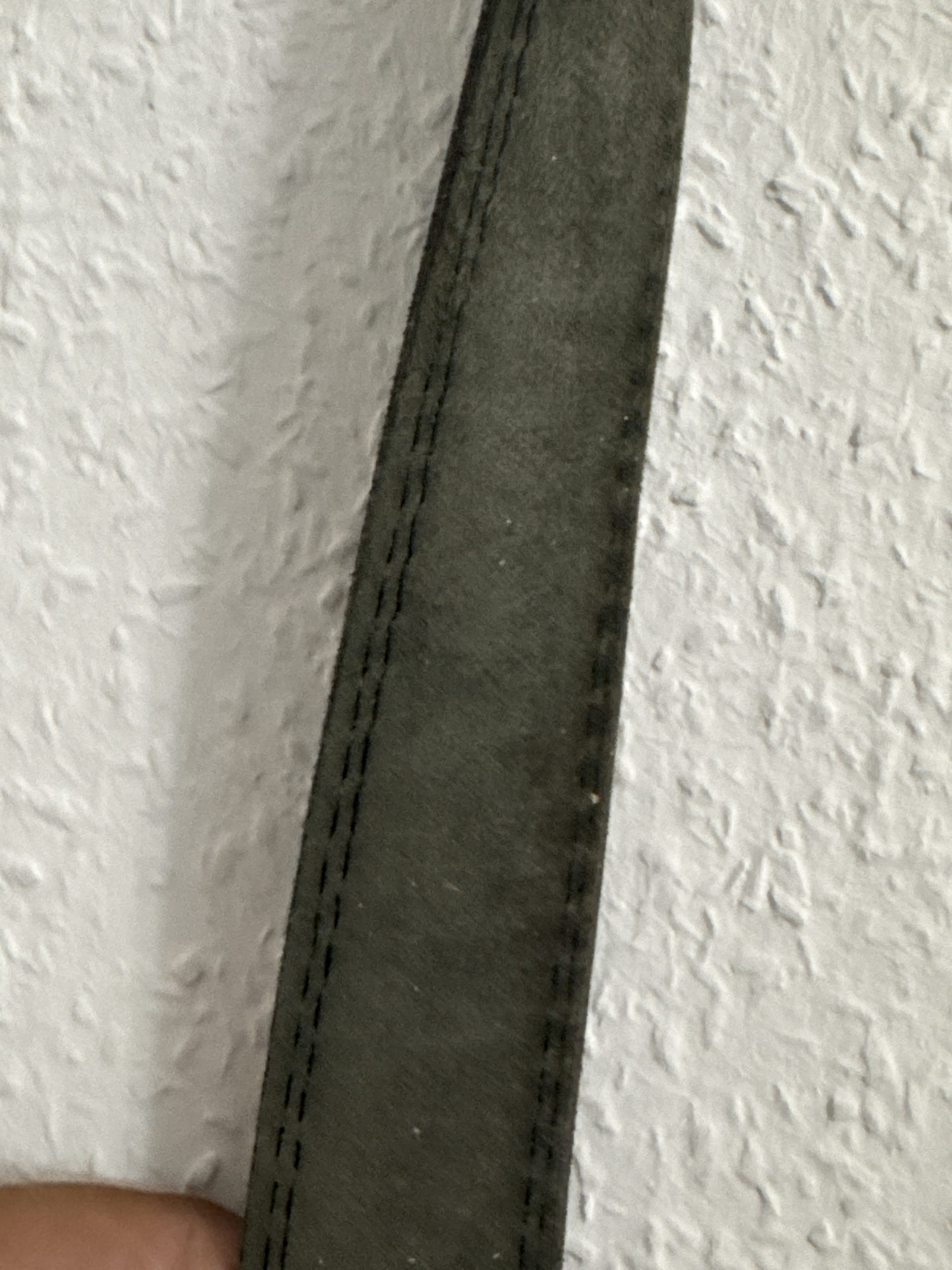 Lee Black Leather Belt with Silver Buckle One Size image 8