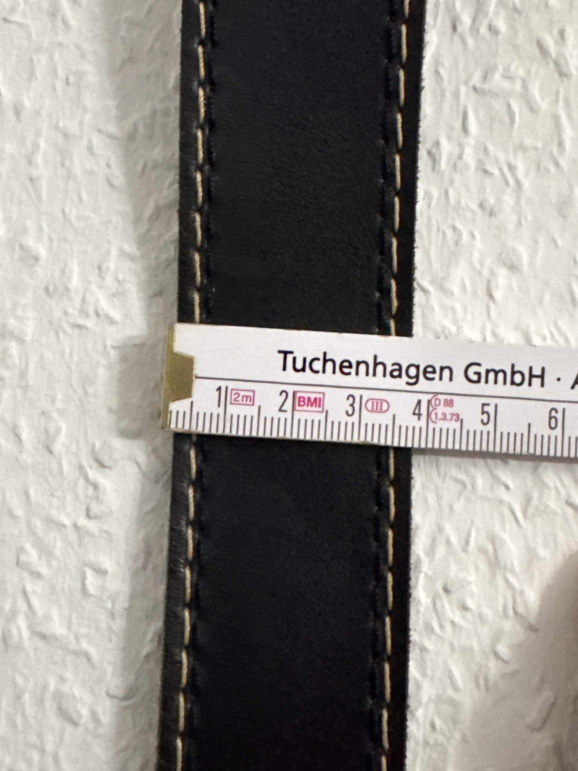 Lee Black Leather Belt with Silver Buckle One Size image 9