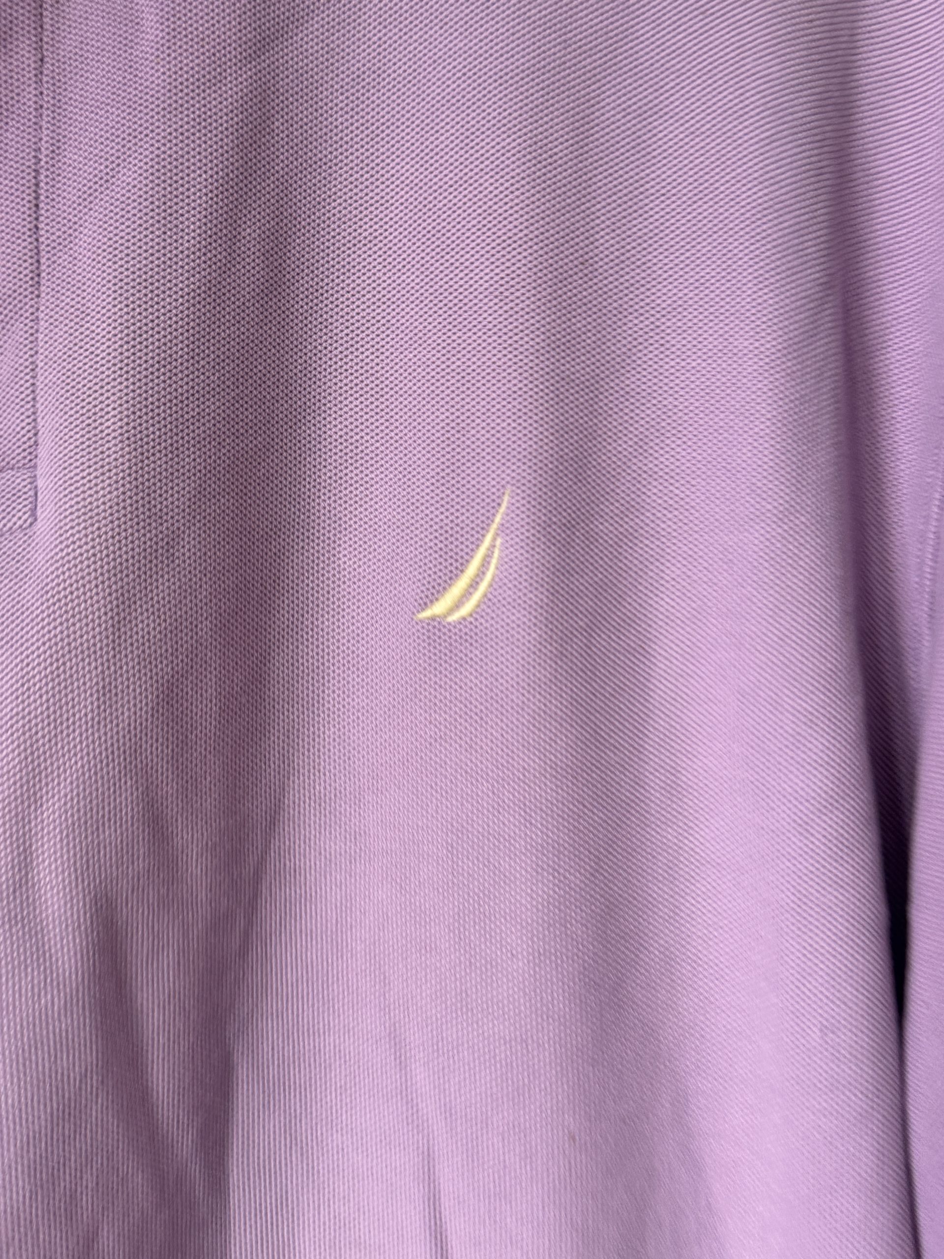 Nautica Purple Polo Shirt XXL Cotton Blend 2971 image 4